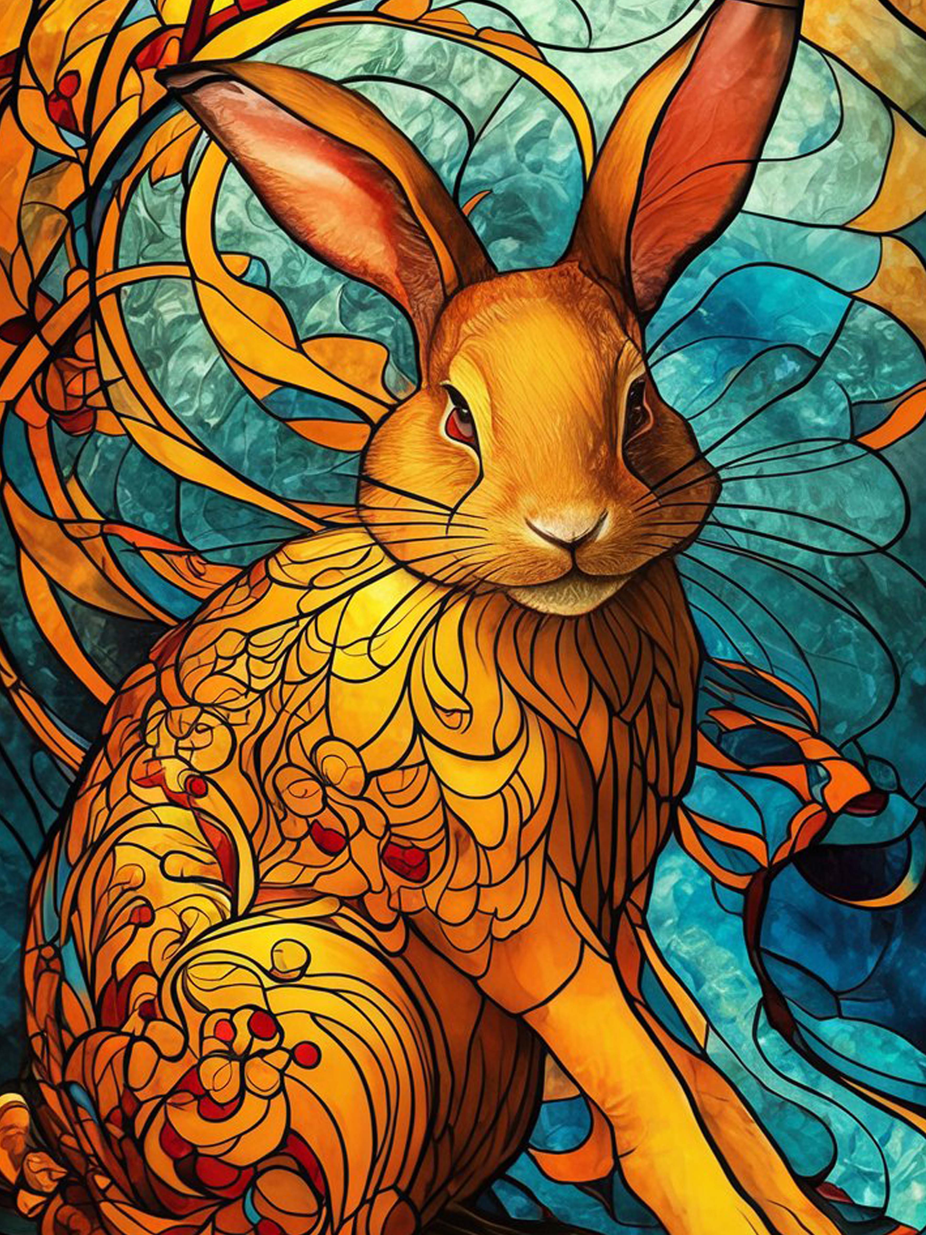 Celestial Mona Diamond Painting Kit