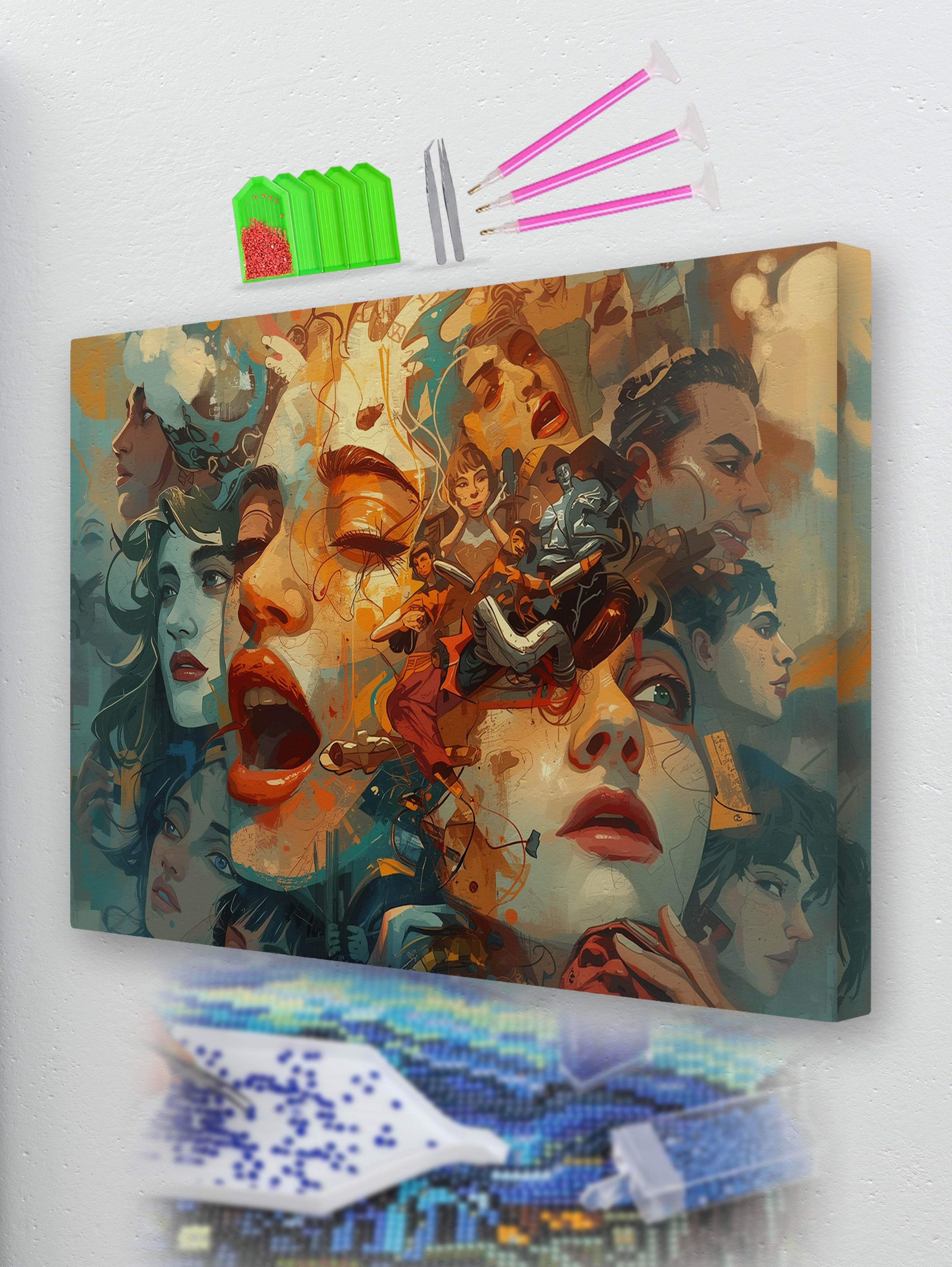 Weight of Thought Diamond Painting Kit