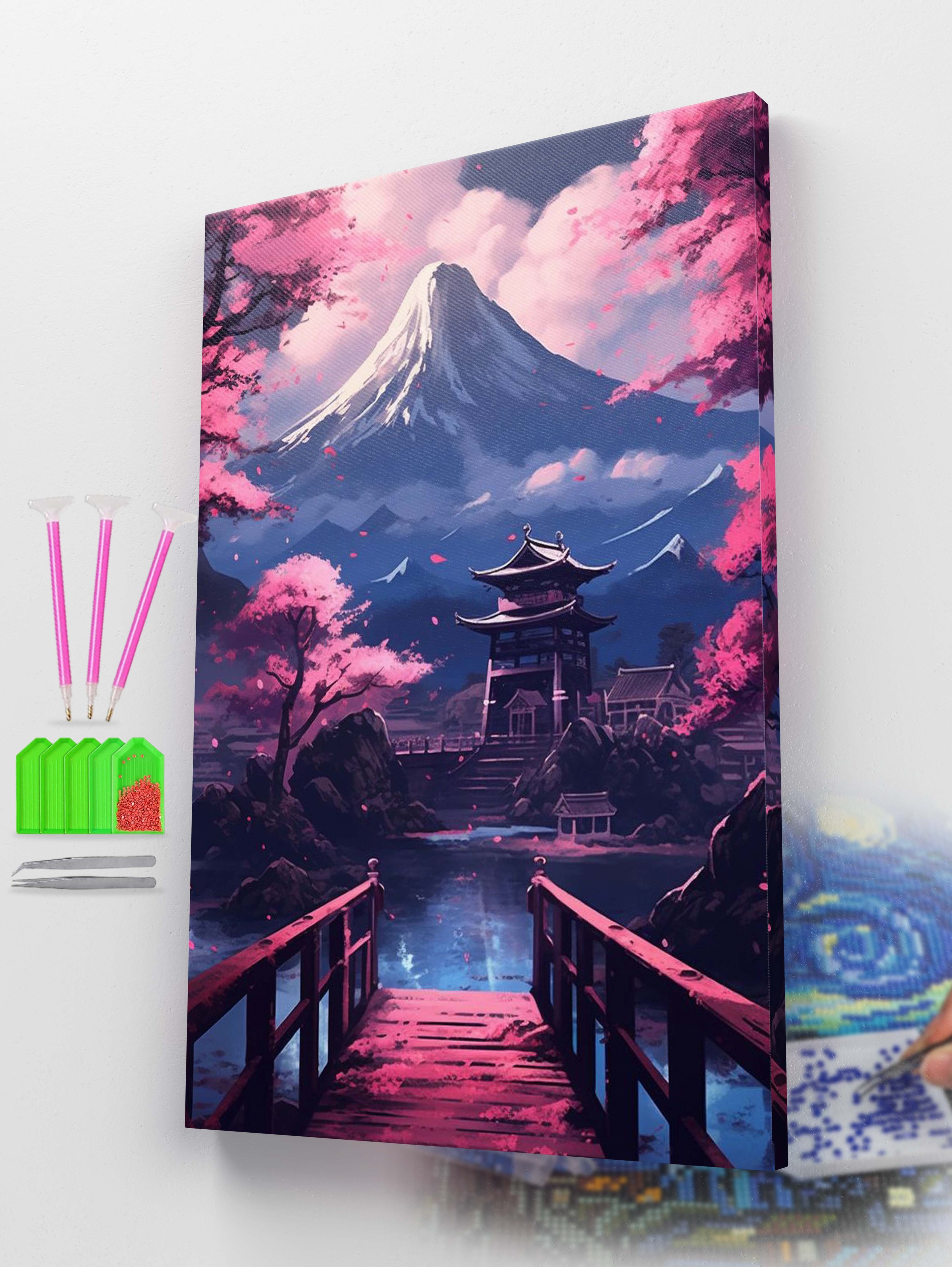 Whispers of Sakura Diamond Painting Kit