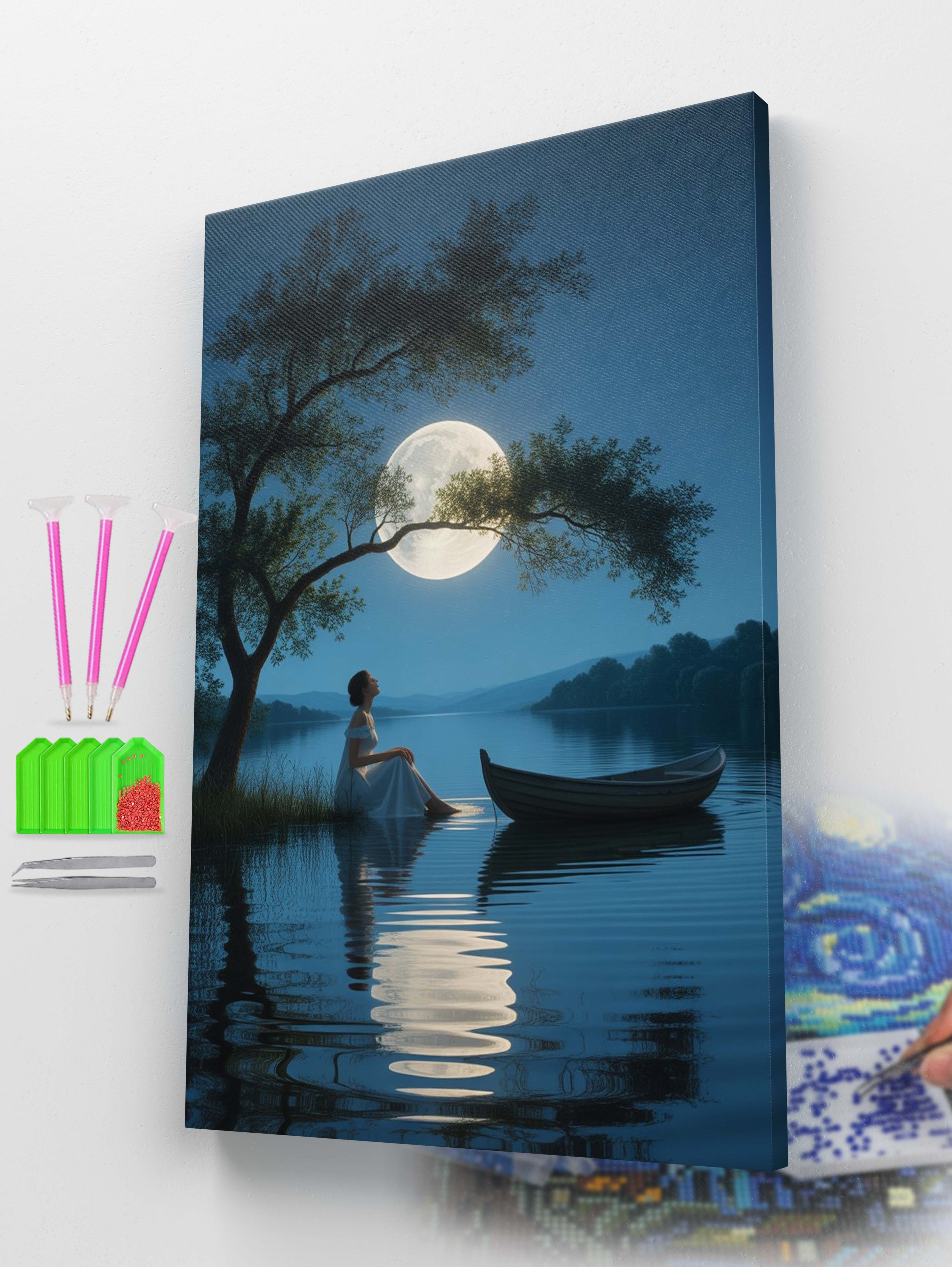 Moonlight Reverie Diamond Painting Kit
