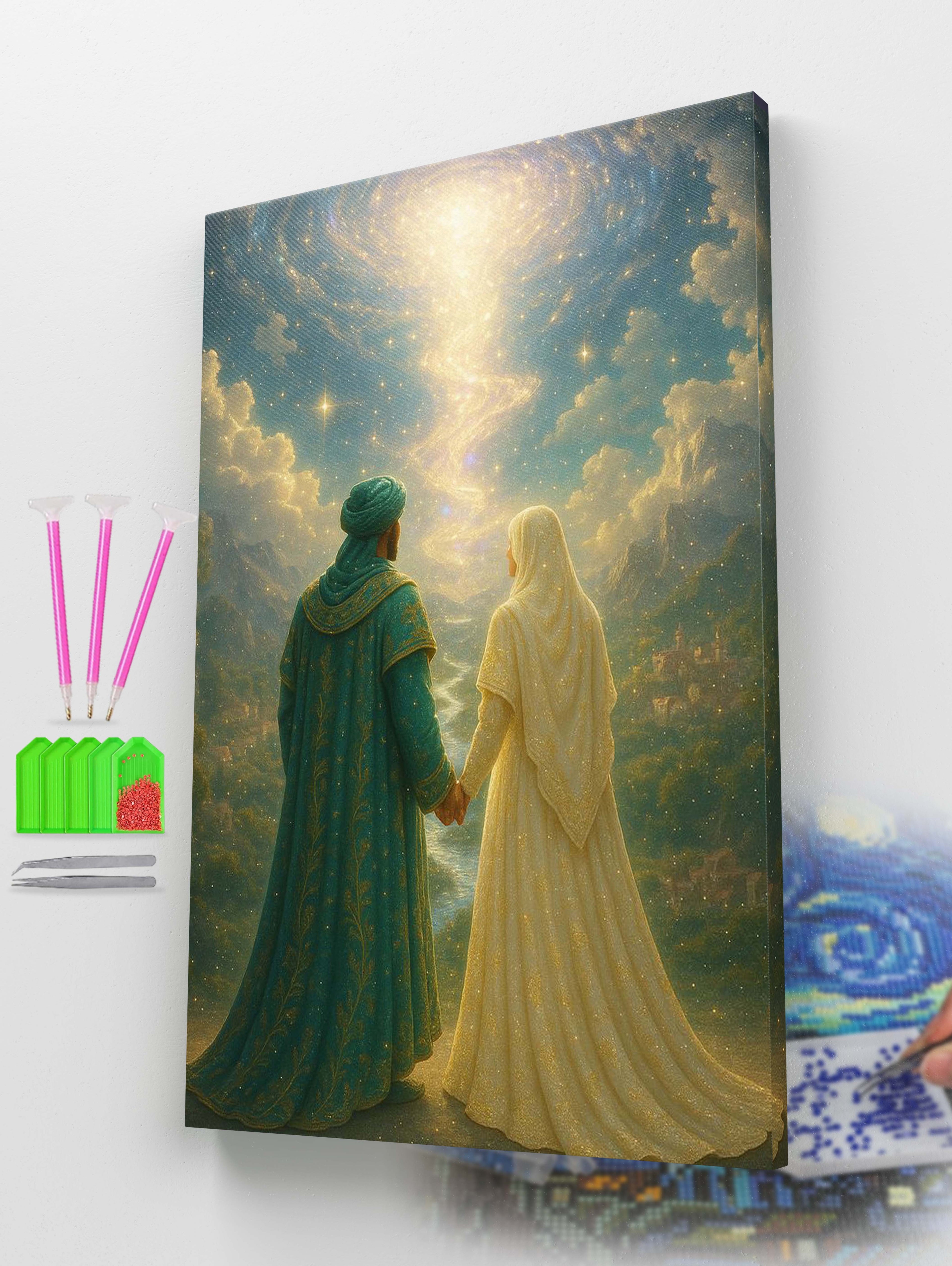 Zawjayn ila al-Noor Diamond Painting Kit