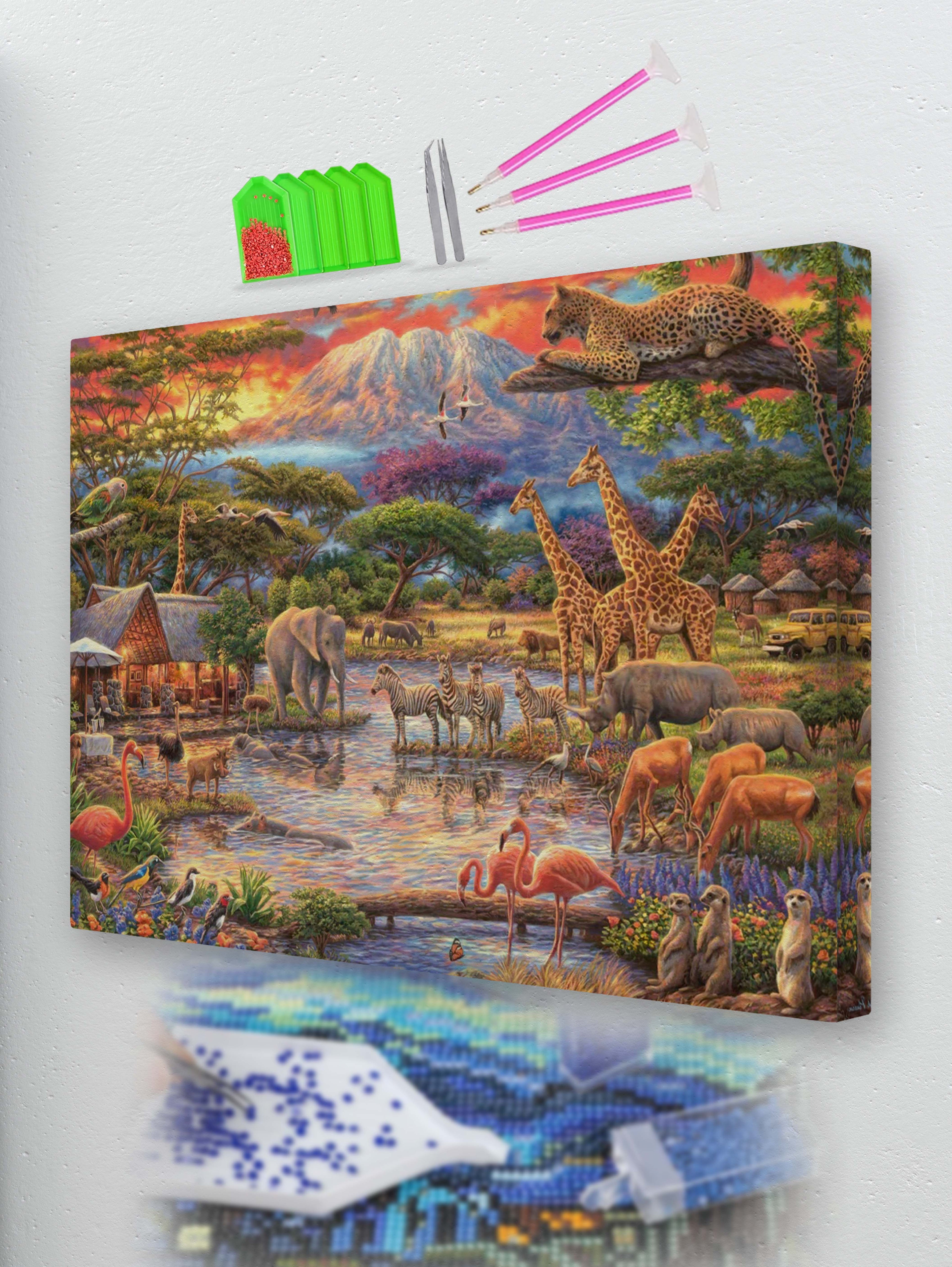 Eden of Africa Diamond Painting Kit