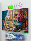 A Cat’s Paris Dream Diamond Painting Kit