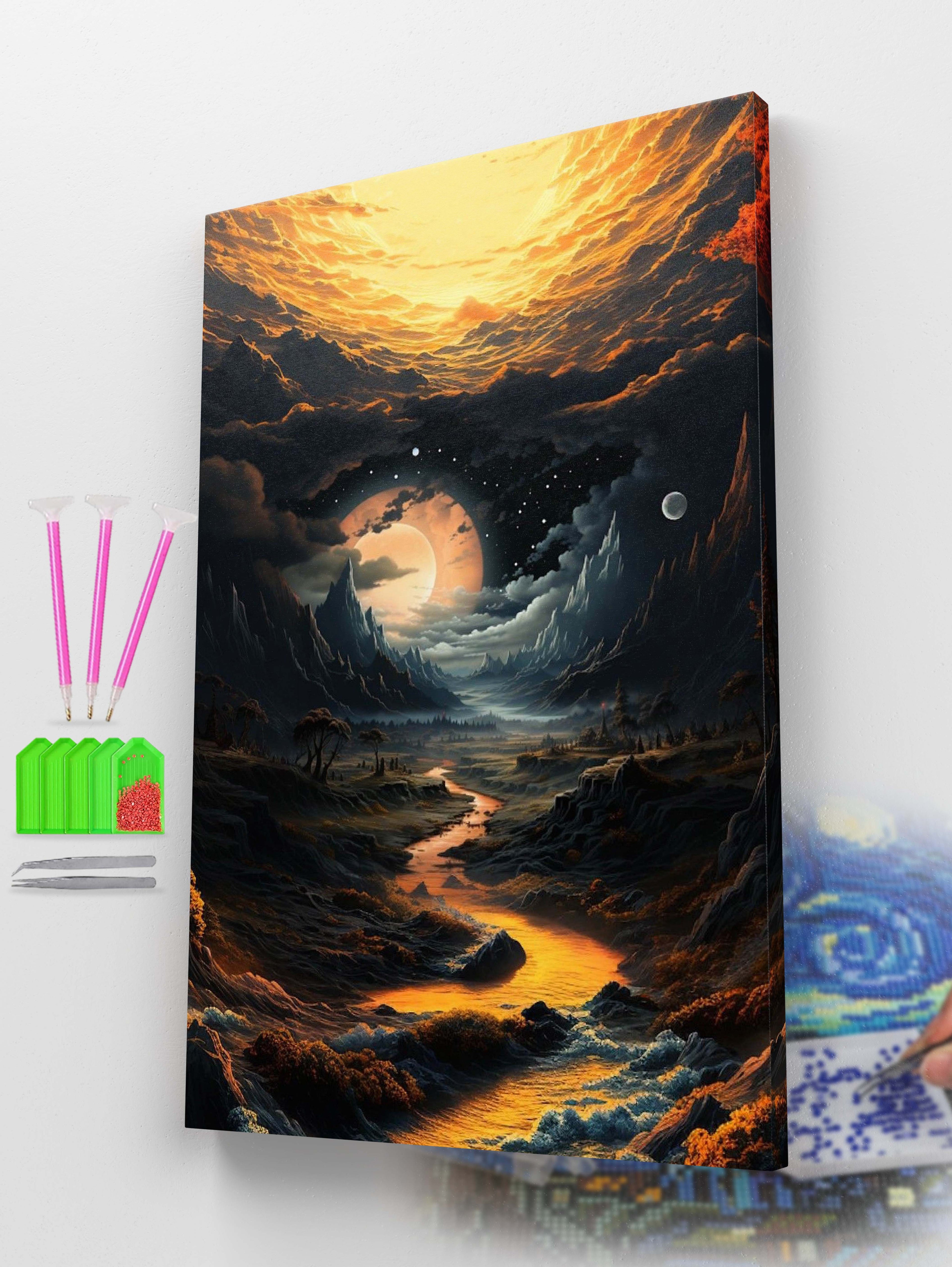 The River of Sun Diamond Painting Kit