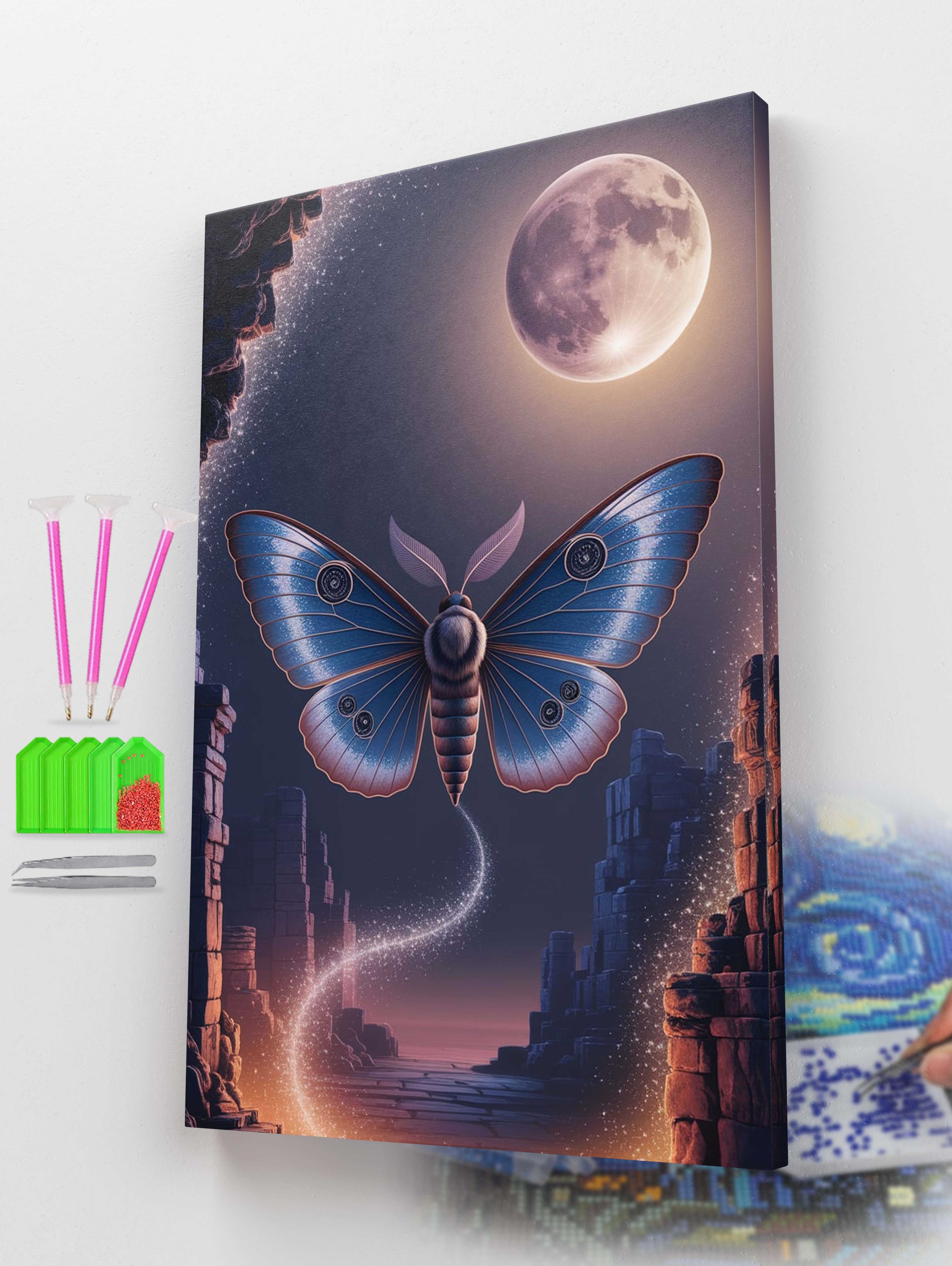 Lunar Wings Diamond Painting Kit