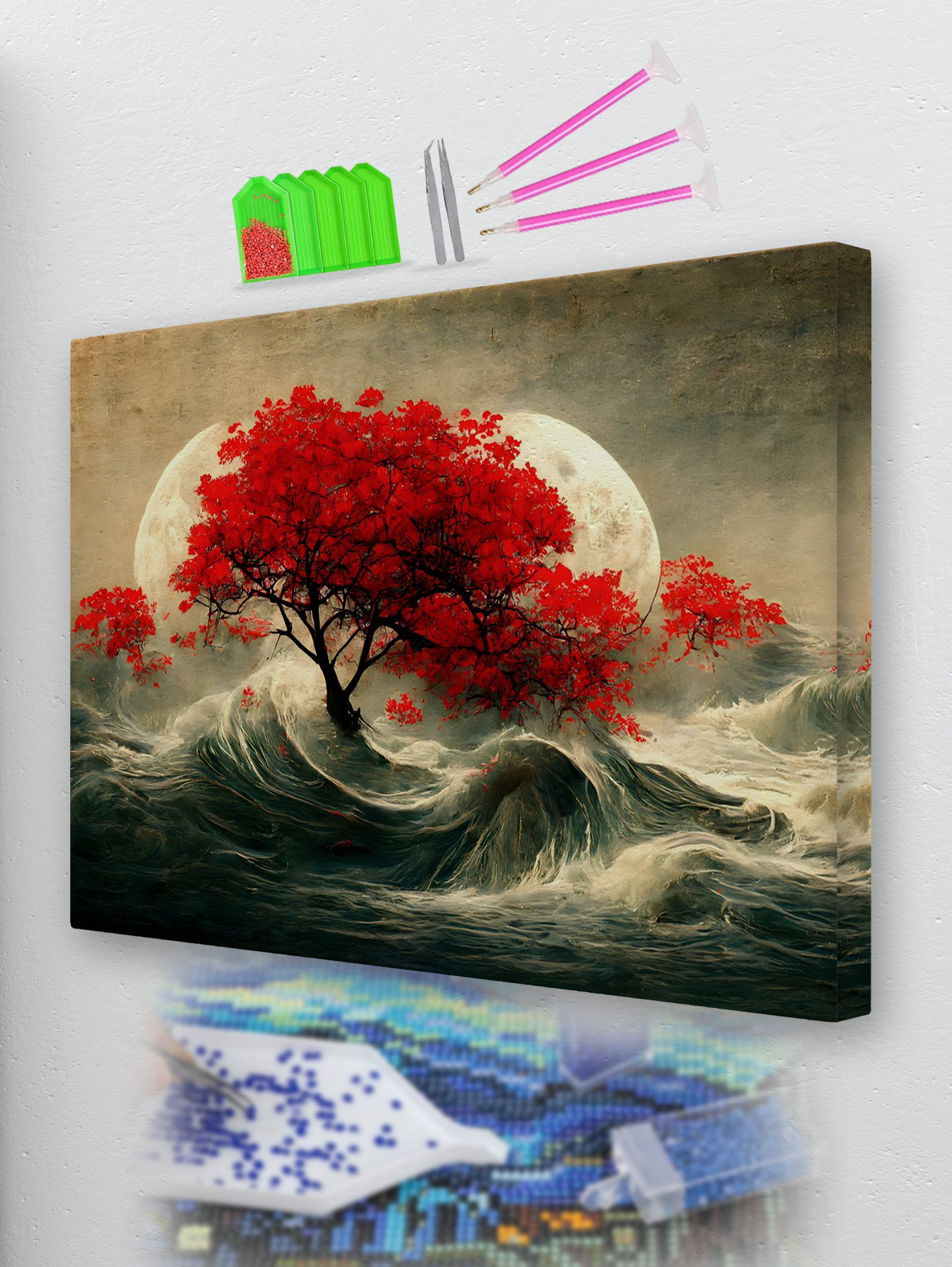 Ashes in Bloom Diamond Painting Kit