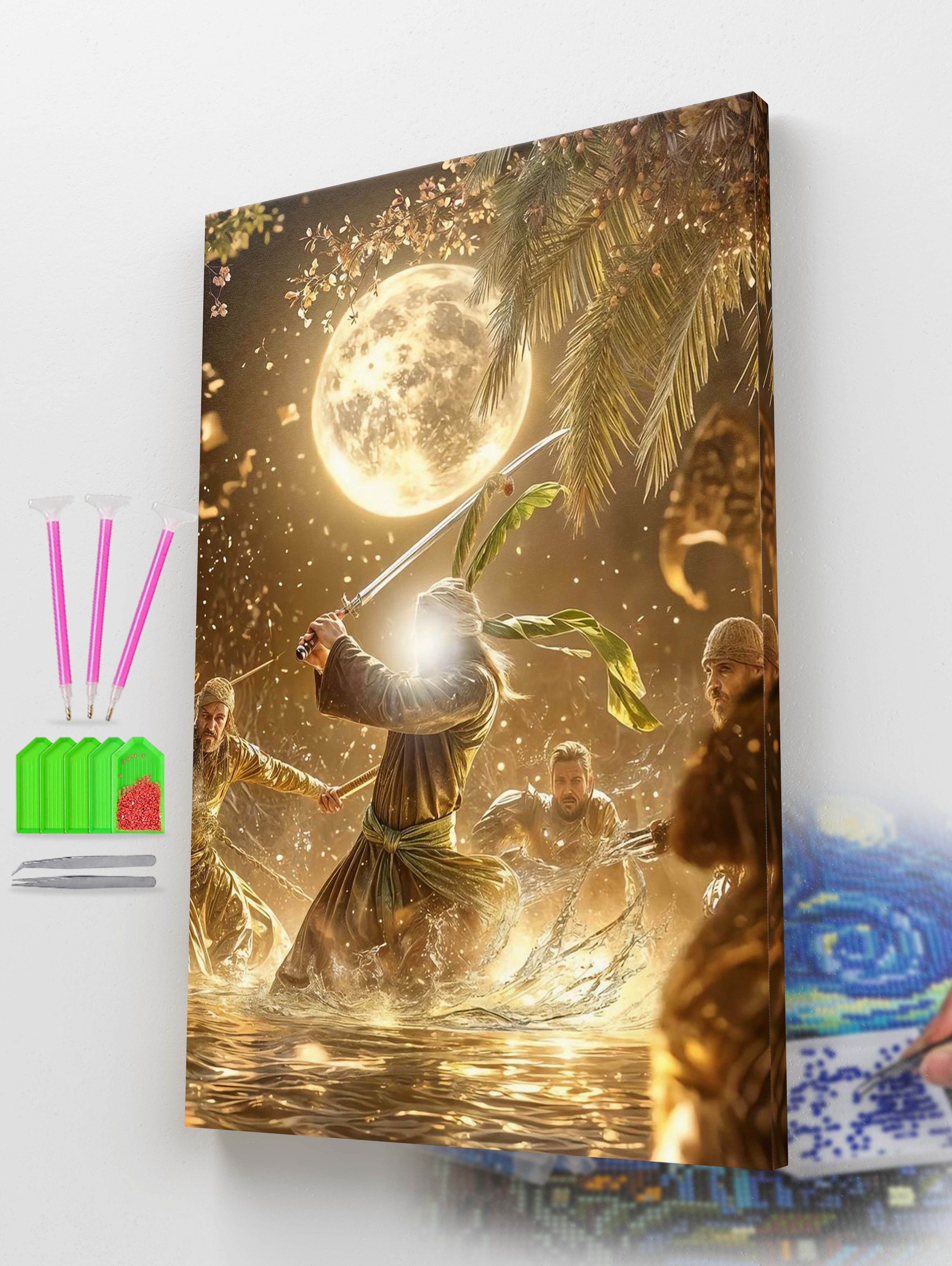 When Heaven Drew Its Sword Diamond Painting Kit