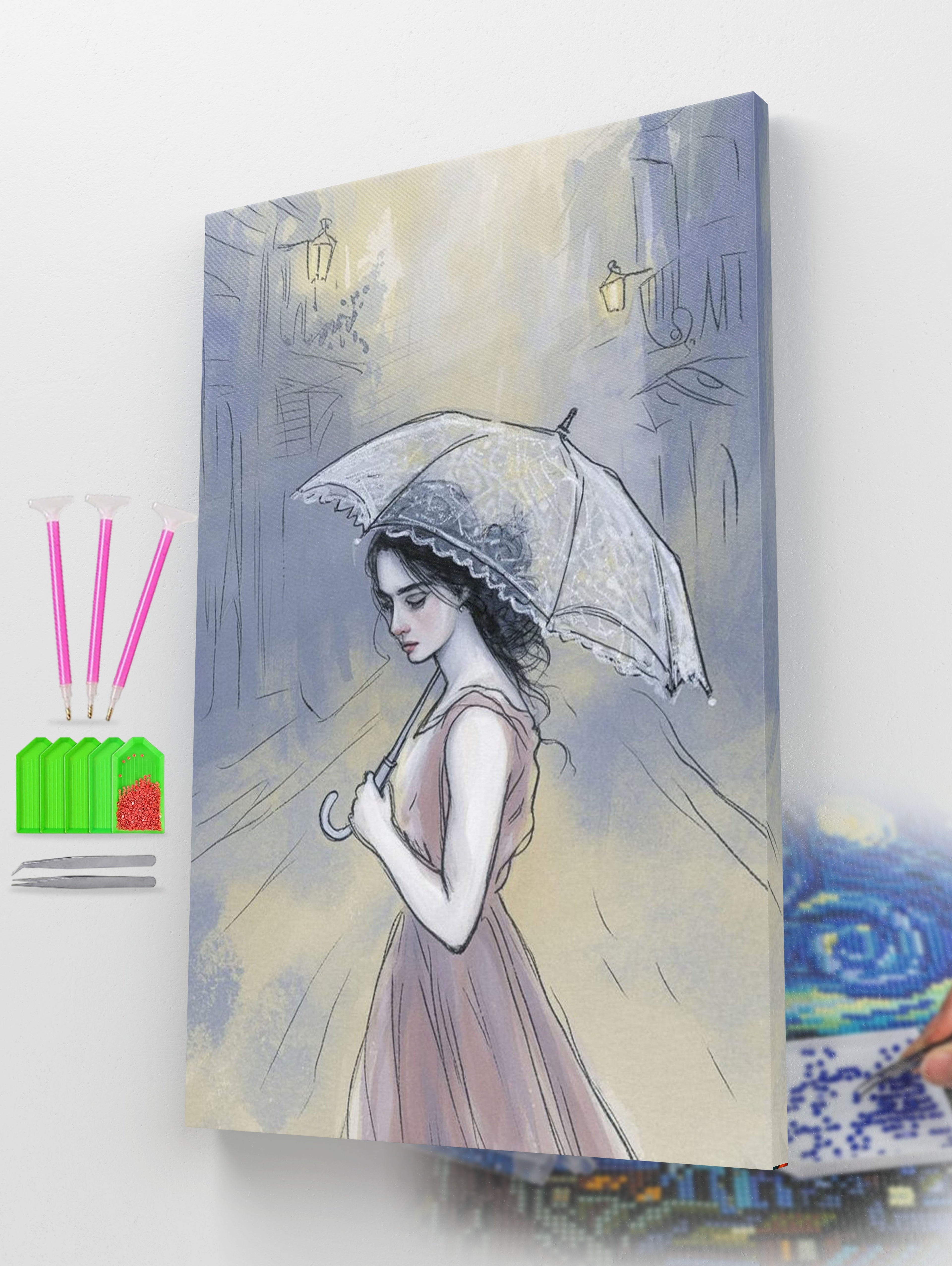 Whispers of Rain Diamond Painting Kit
