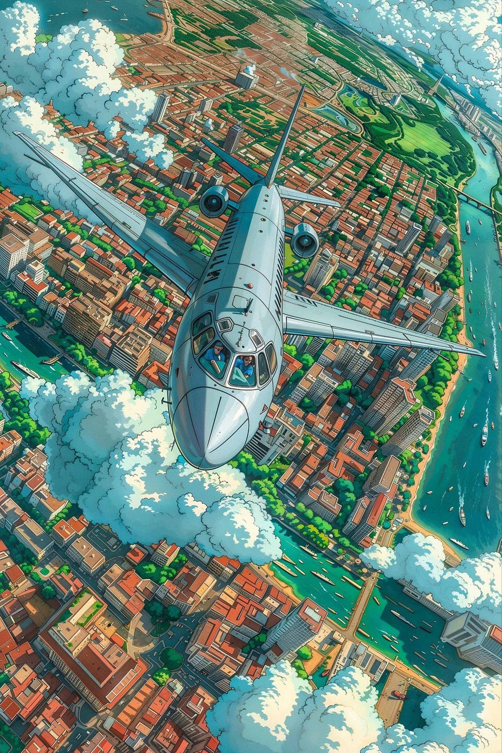 Skyline Drifters Diamond Painting Kit