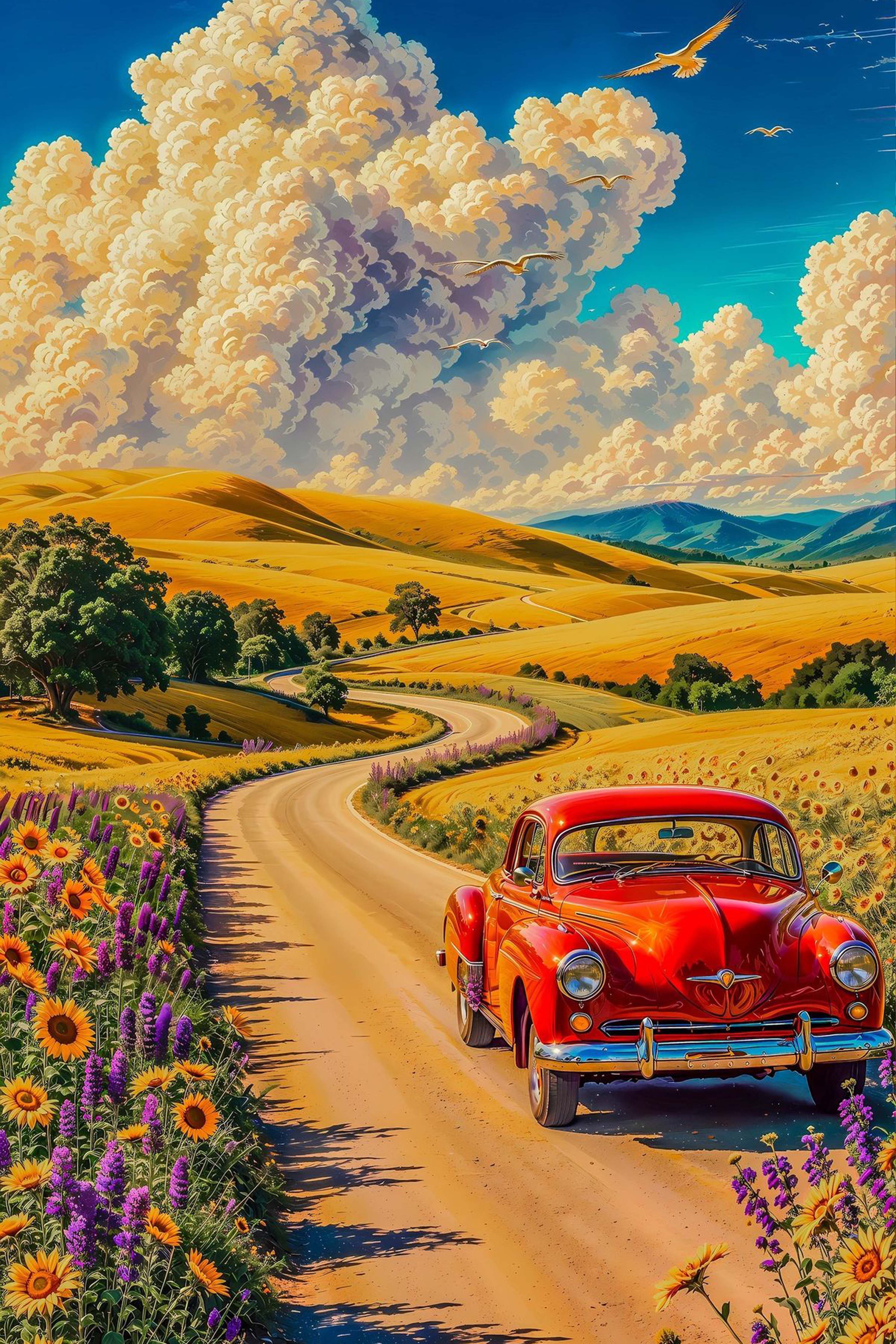 The Roaming Bloom Diamond Painting Kit