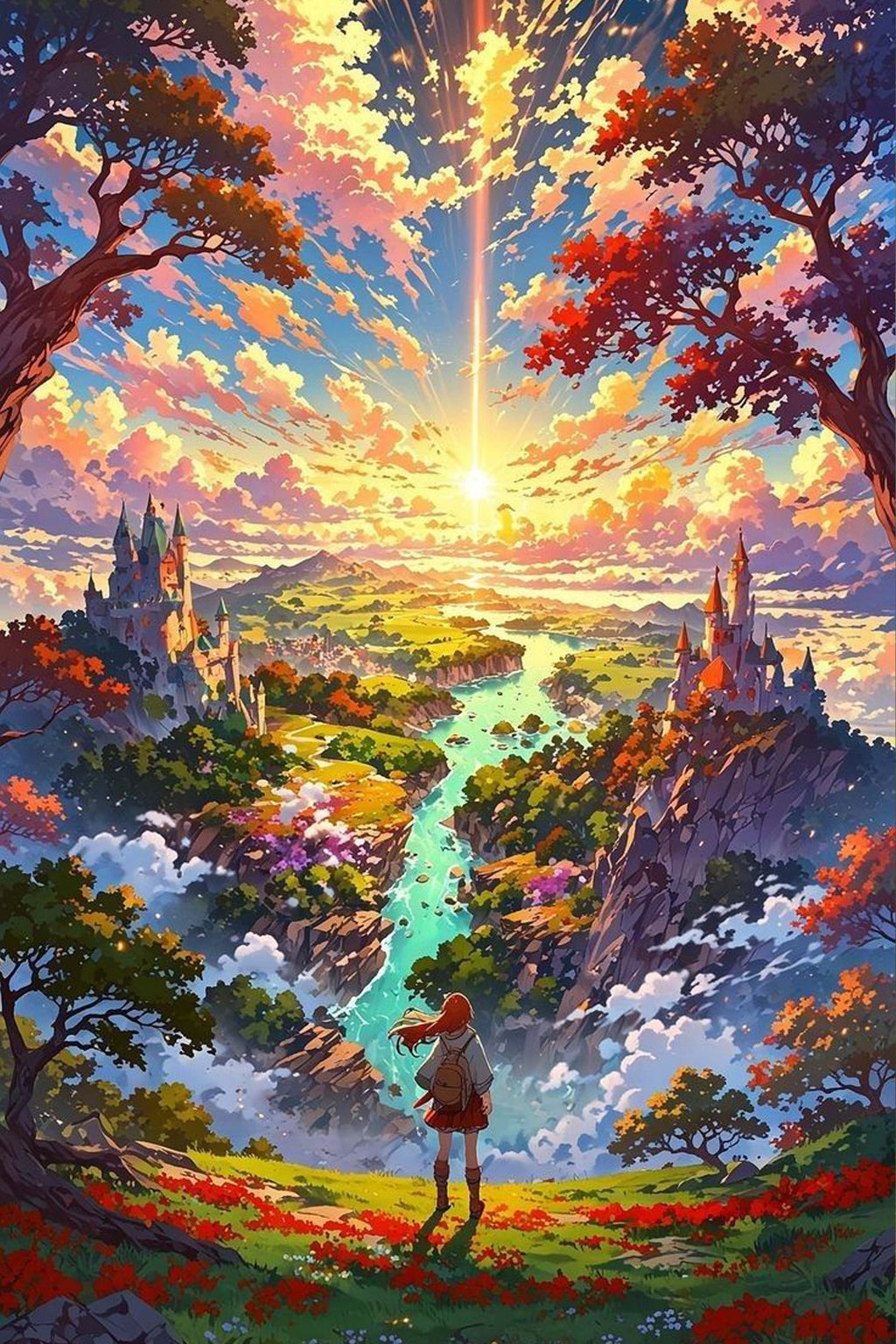 The Dawnkeeper's Realm Diamond Painting Kit