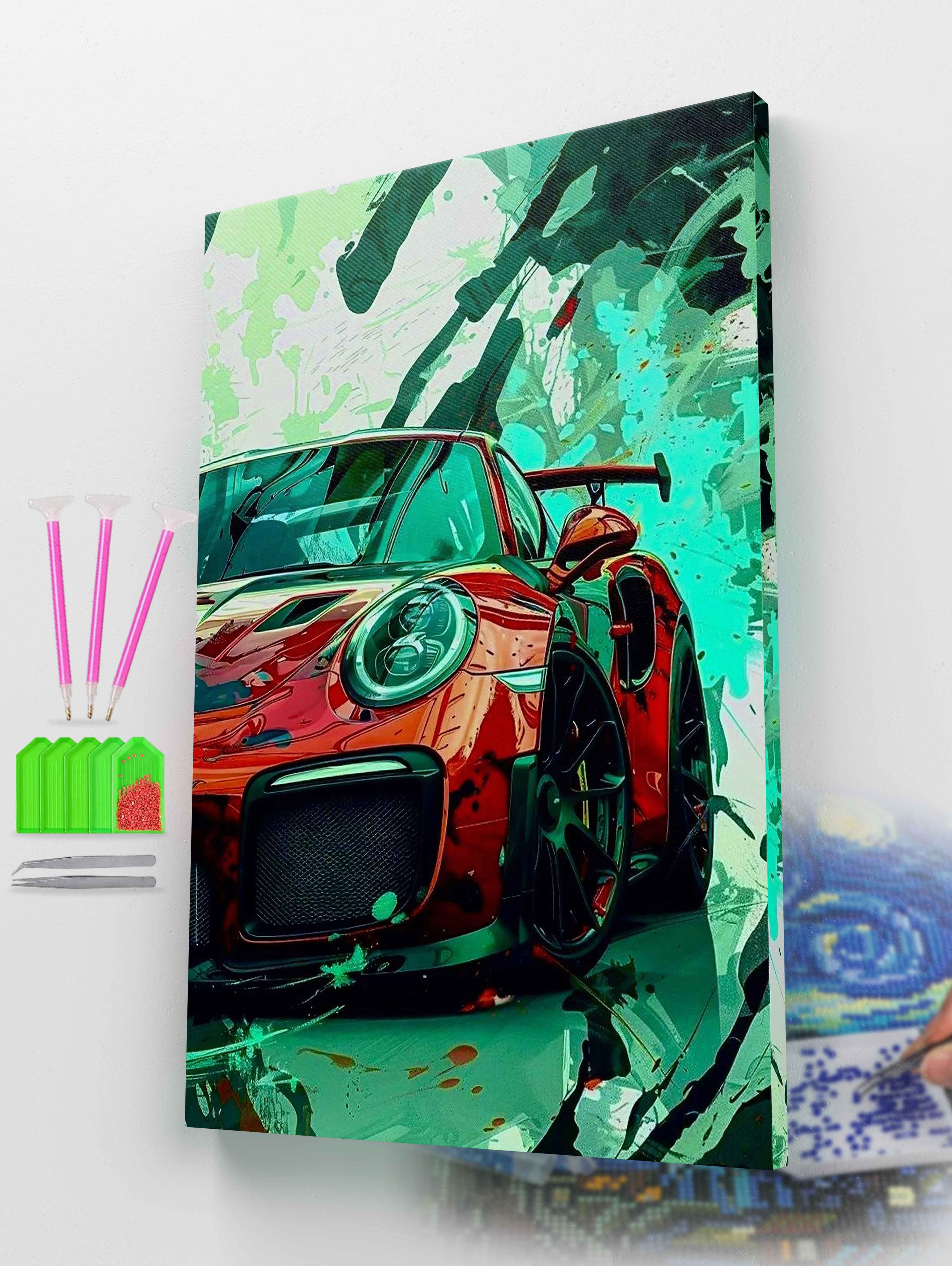 Speed and Splash Diamond Painting Kit