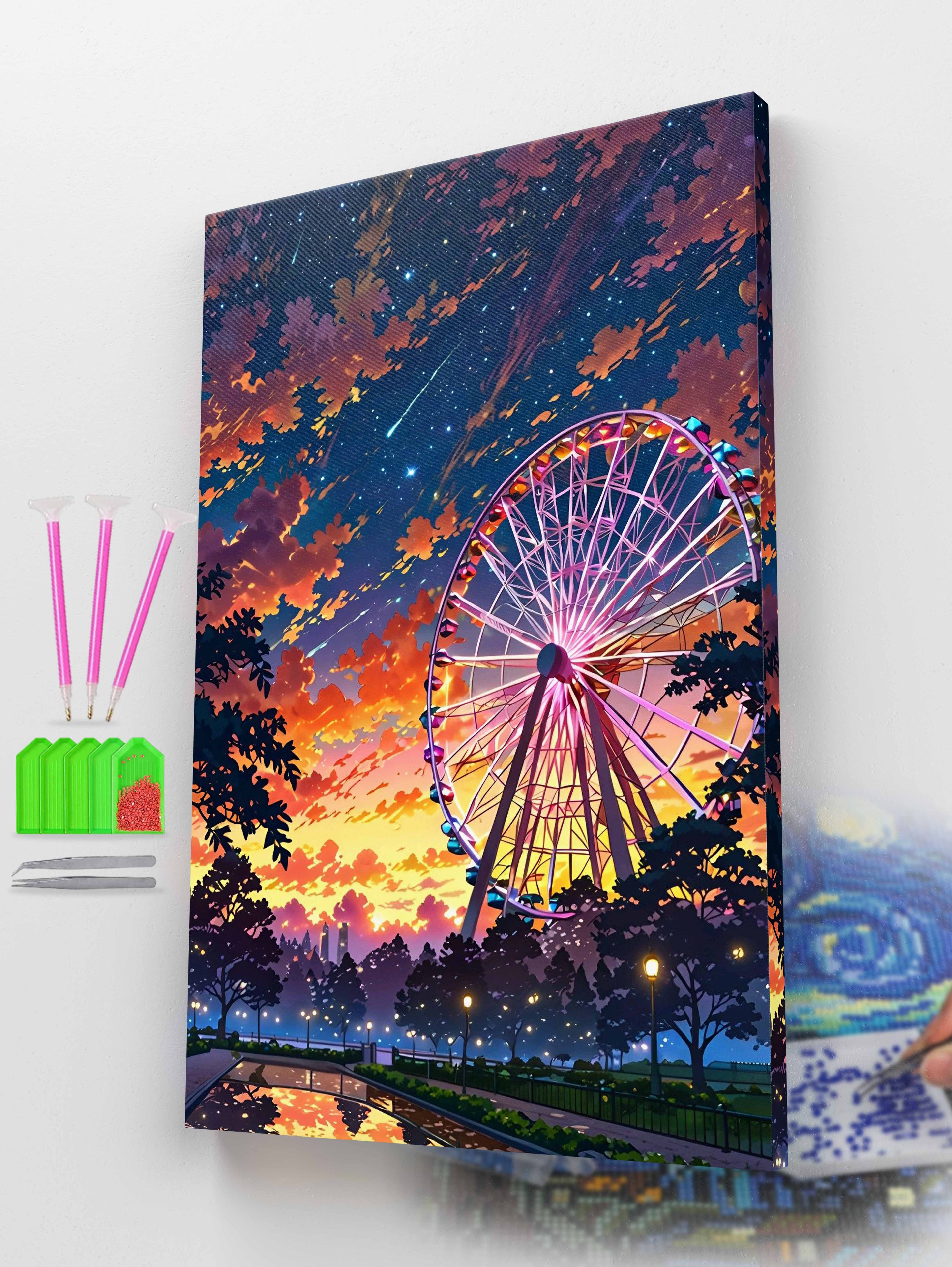 Ferris Wheel Fantasia Diamond Painting Kit