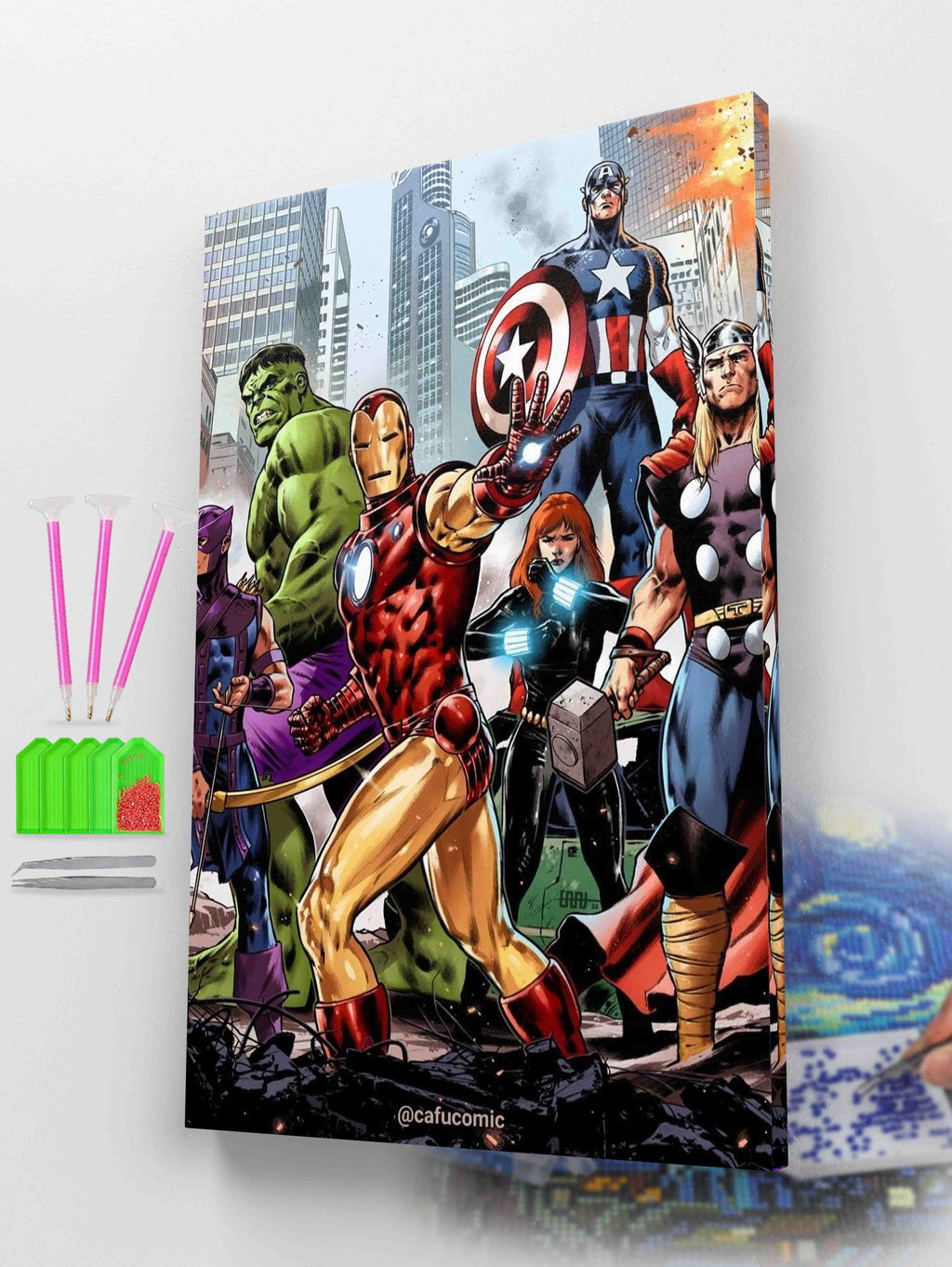 Avengers United Diamond Painting Kit