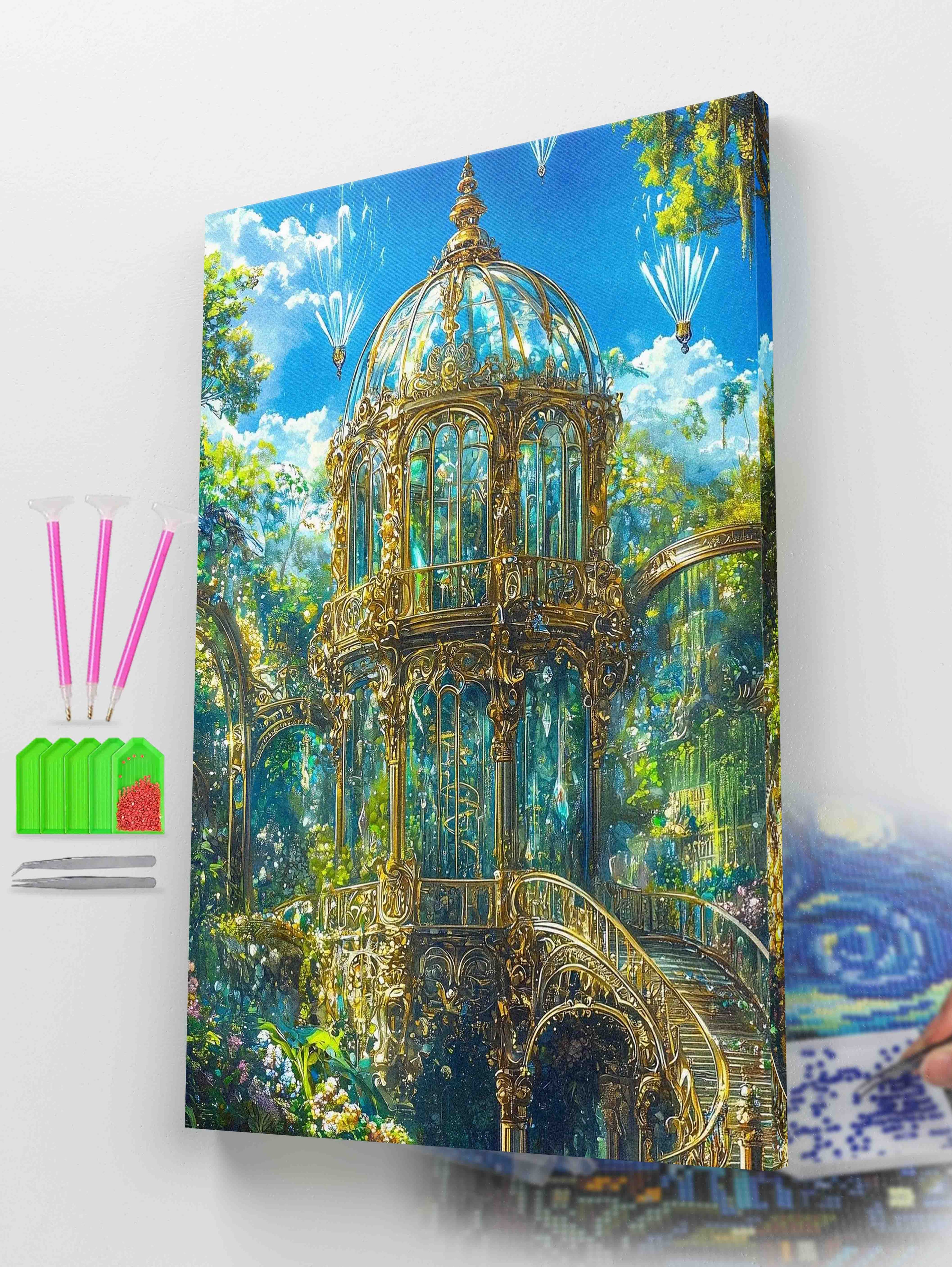 The Crystal Conservatory Diamond Painting Kit