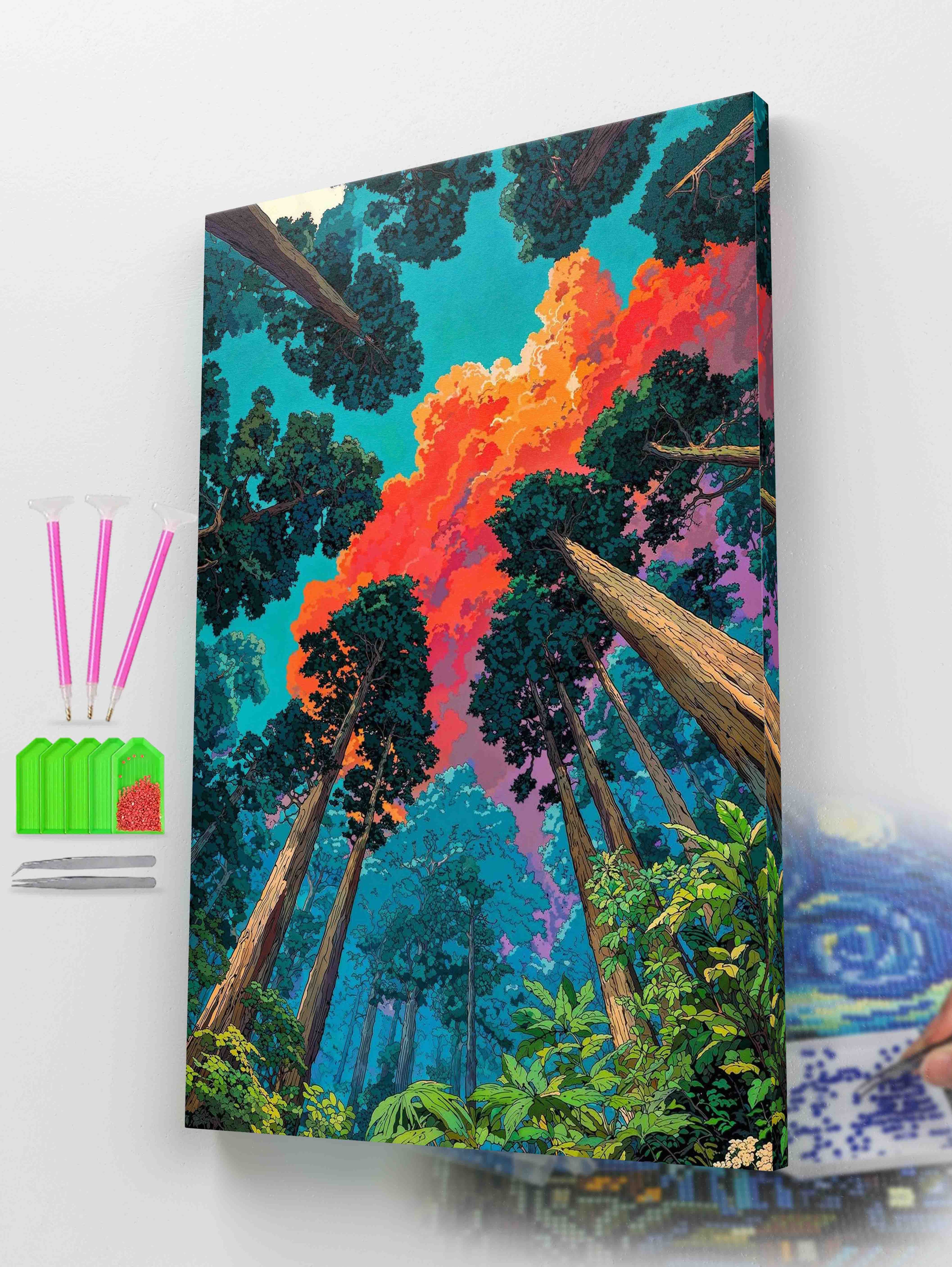 Forest Glow Diamond Painting Kit