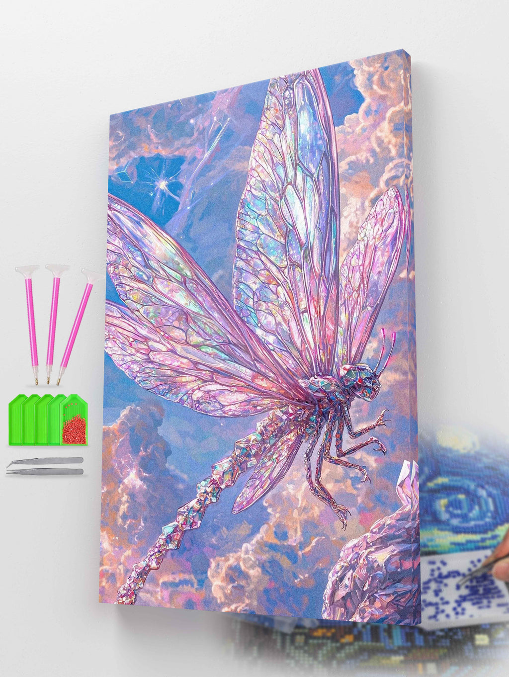 Crystal Dragonfly Dreams Diamond Painting Kit
