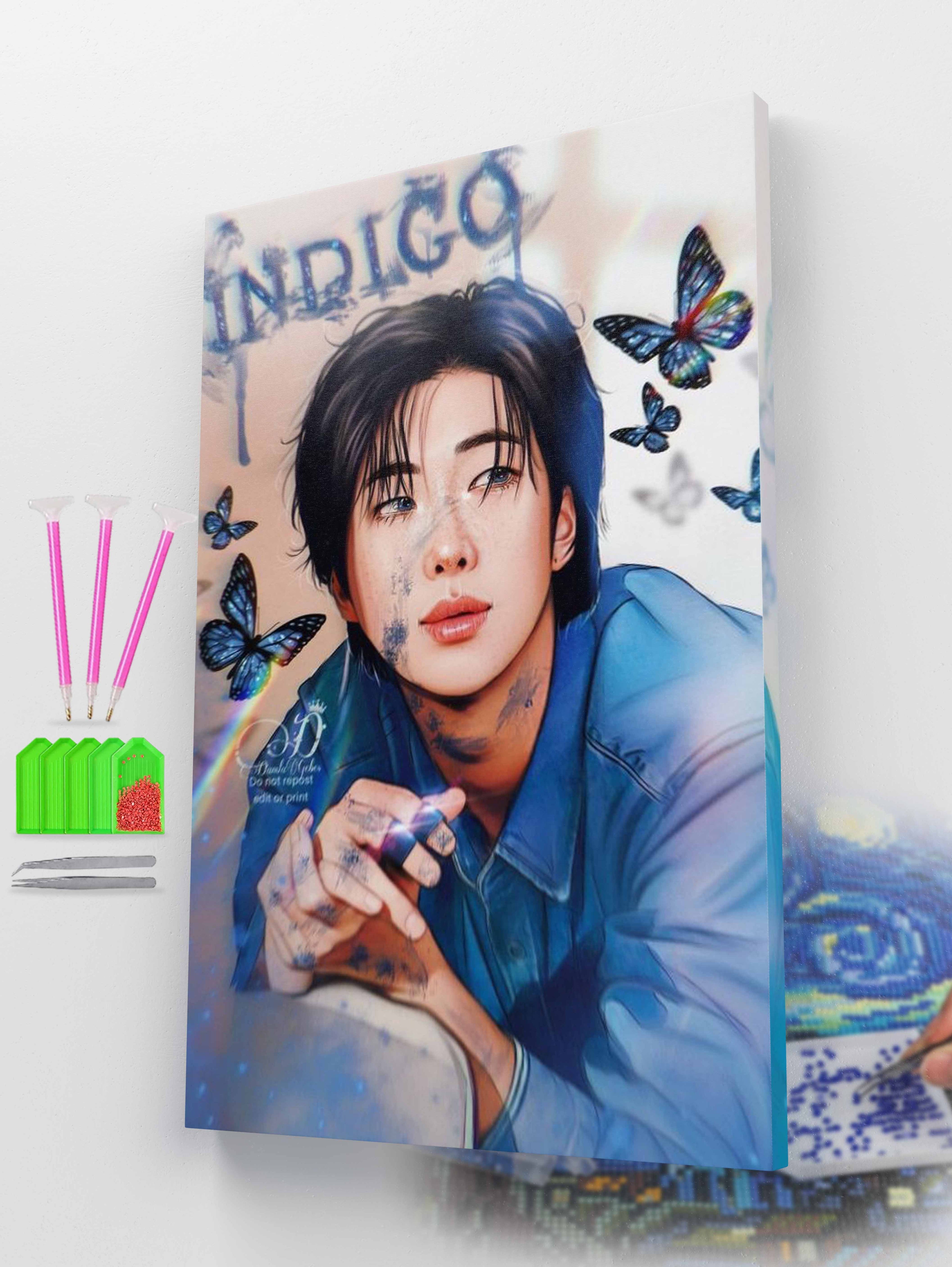 RM Indigo Inspired Diamond Painting Kit