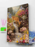 Deer and Wildflowers Diamond Painting Kit