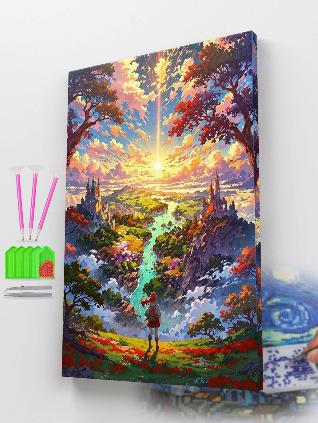 The Dawnkeeper's Realm Diamond Painting Kit