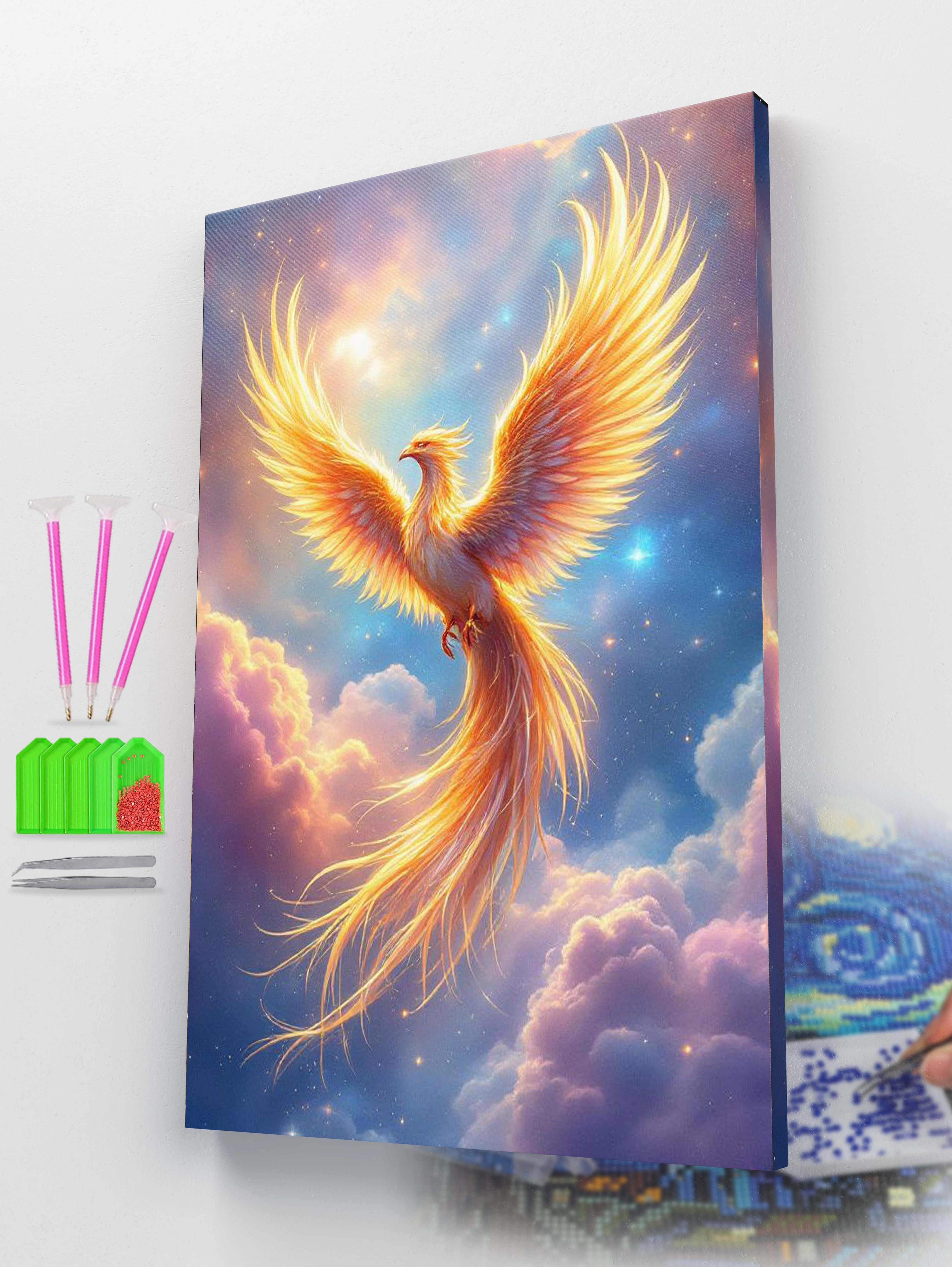 Ascend in Firelight Diamond Painting Kit