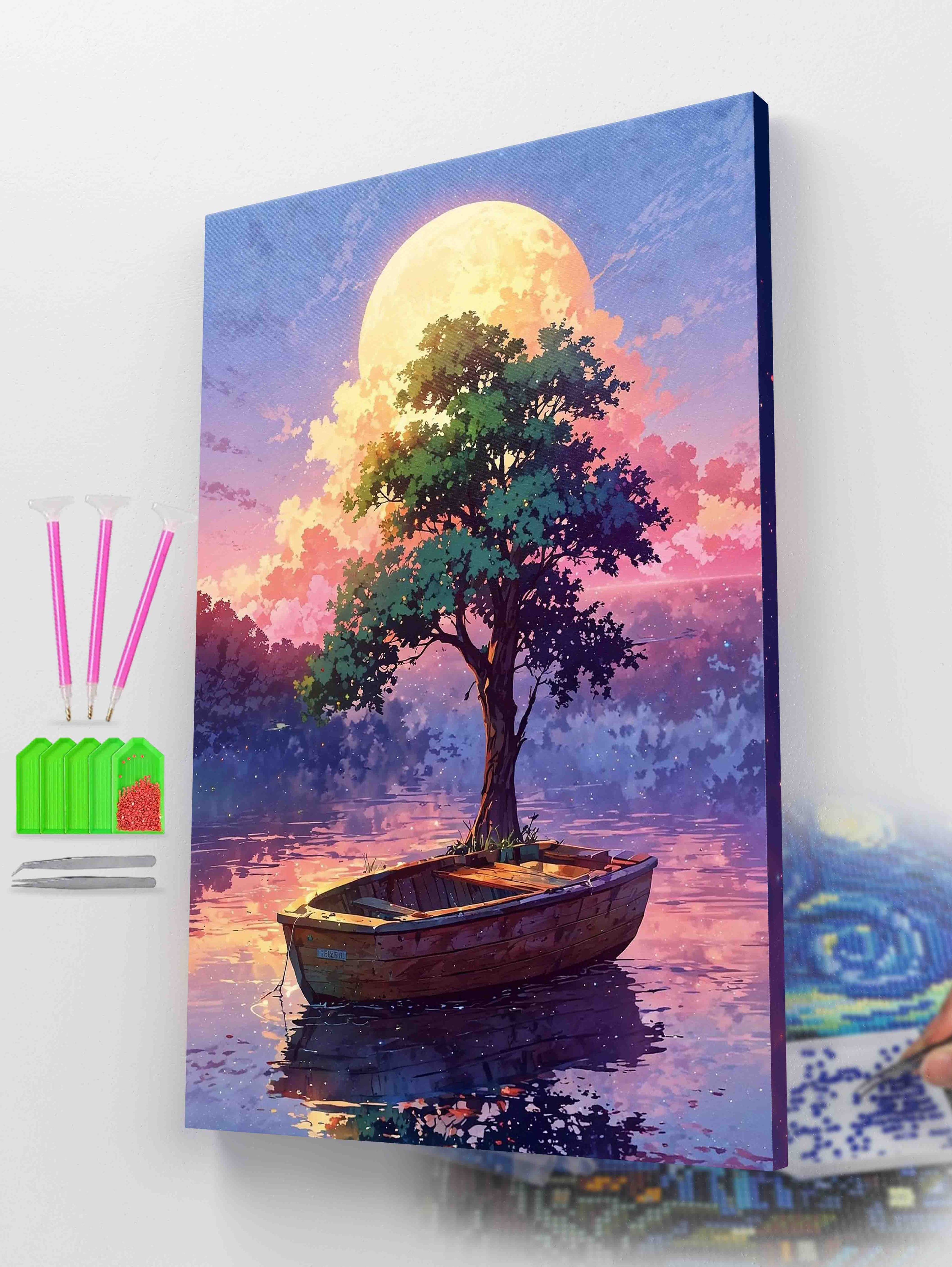 Moonlit Serenity Diamond Painting Kit