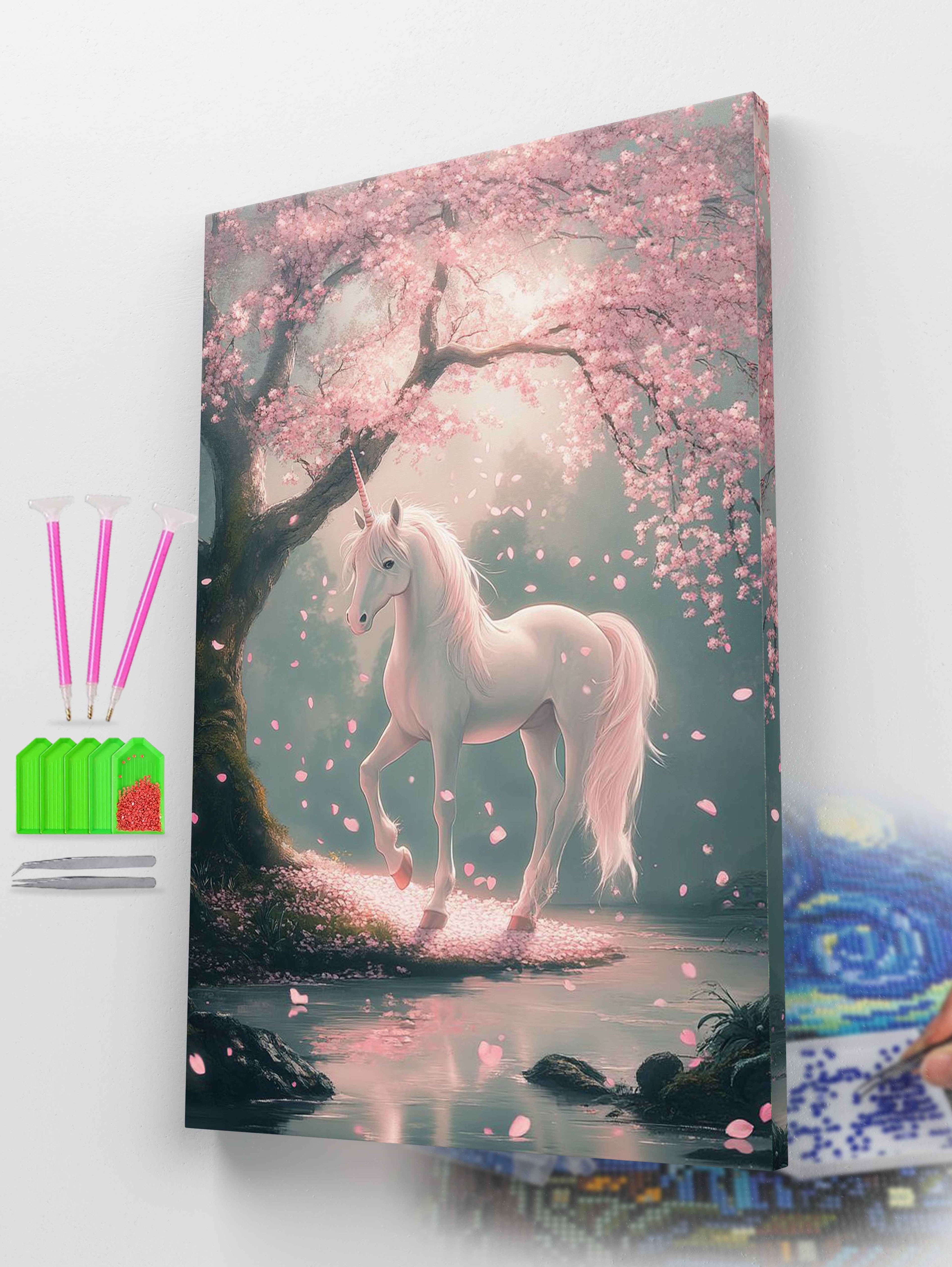 Whispers of the Unicorn Diamond Painting Kit