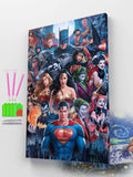 Both heroes & villains Diamond Painting Kit