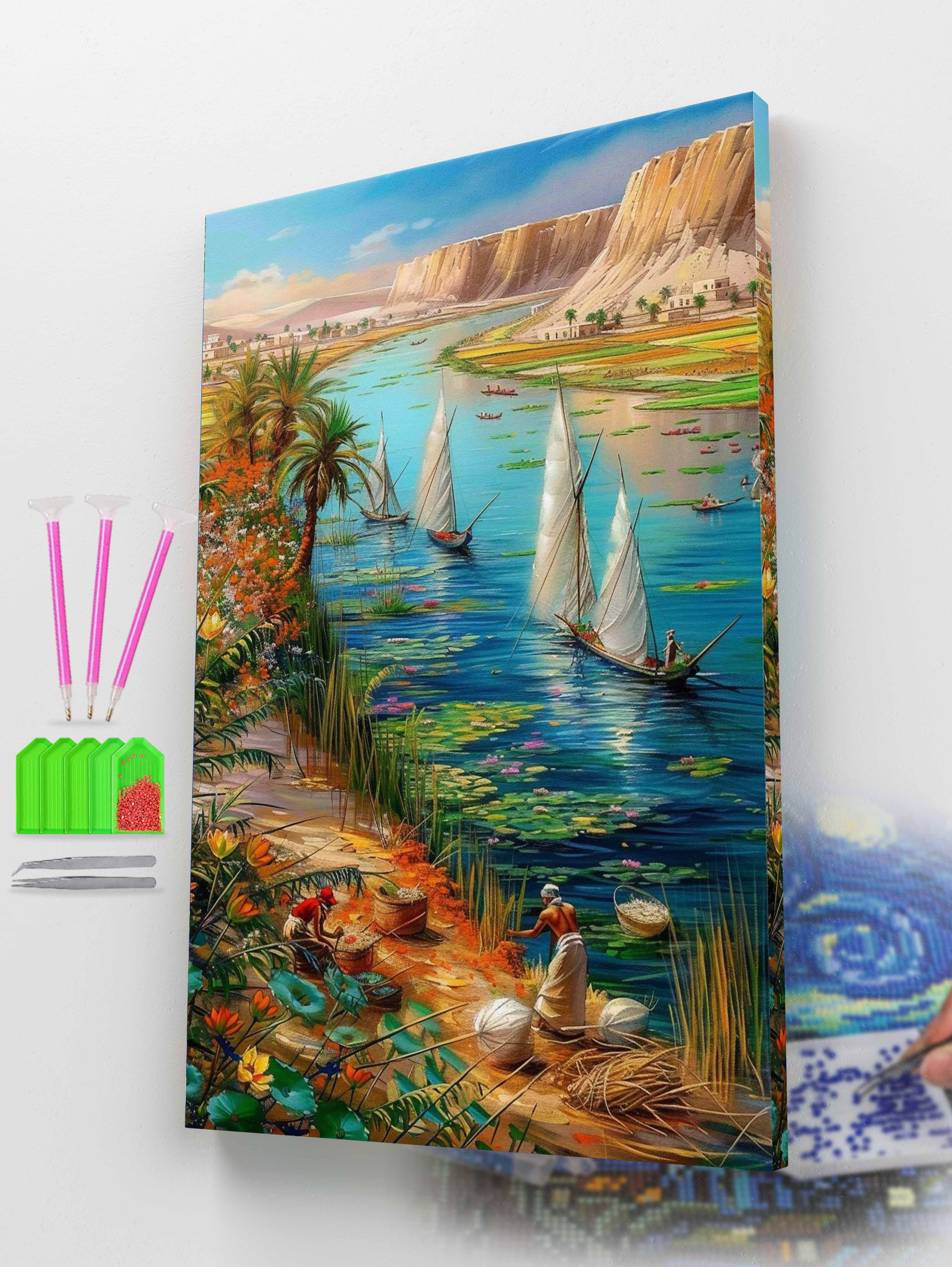 Whispers of the Nile Diamond Painting Kit
