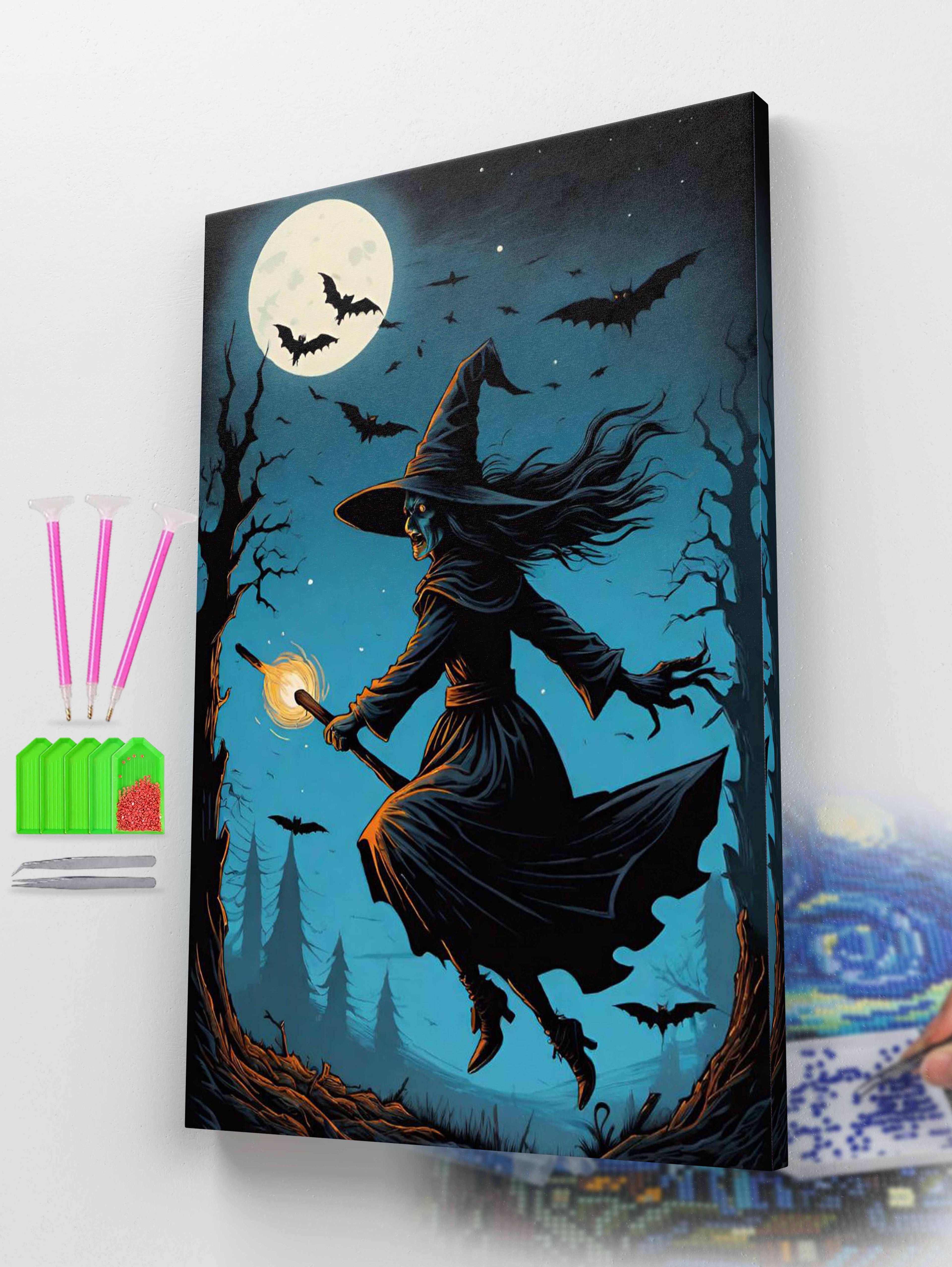 Creepy Halloween Wall Decor Diamond Painting Kit