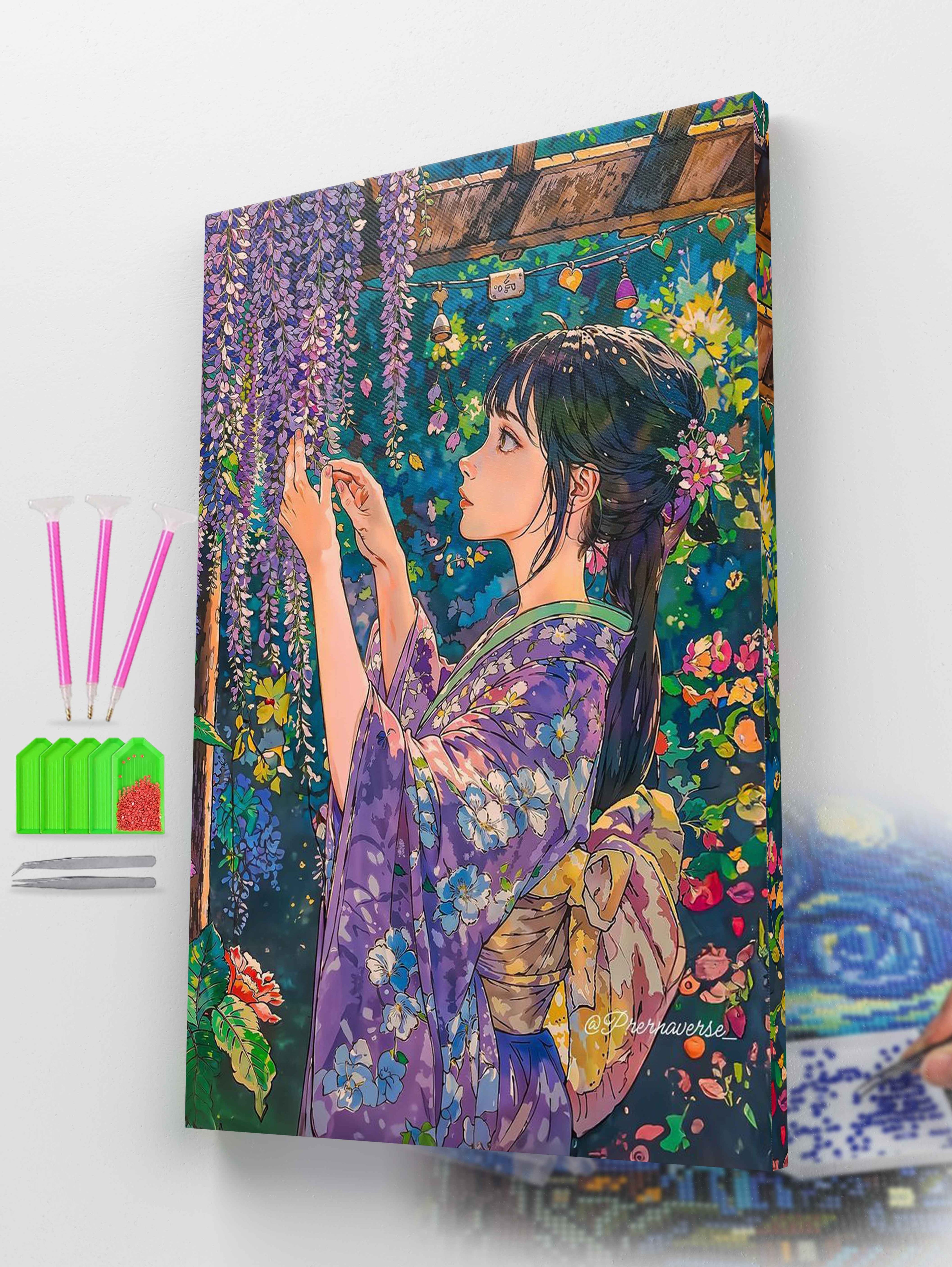 Serenity in Bloom Diamond Painting Kit