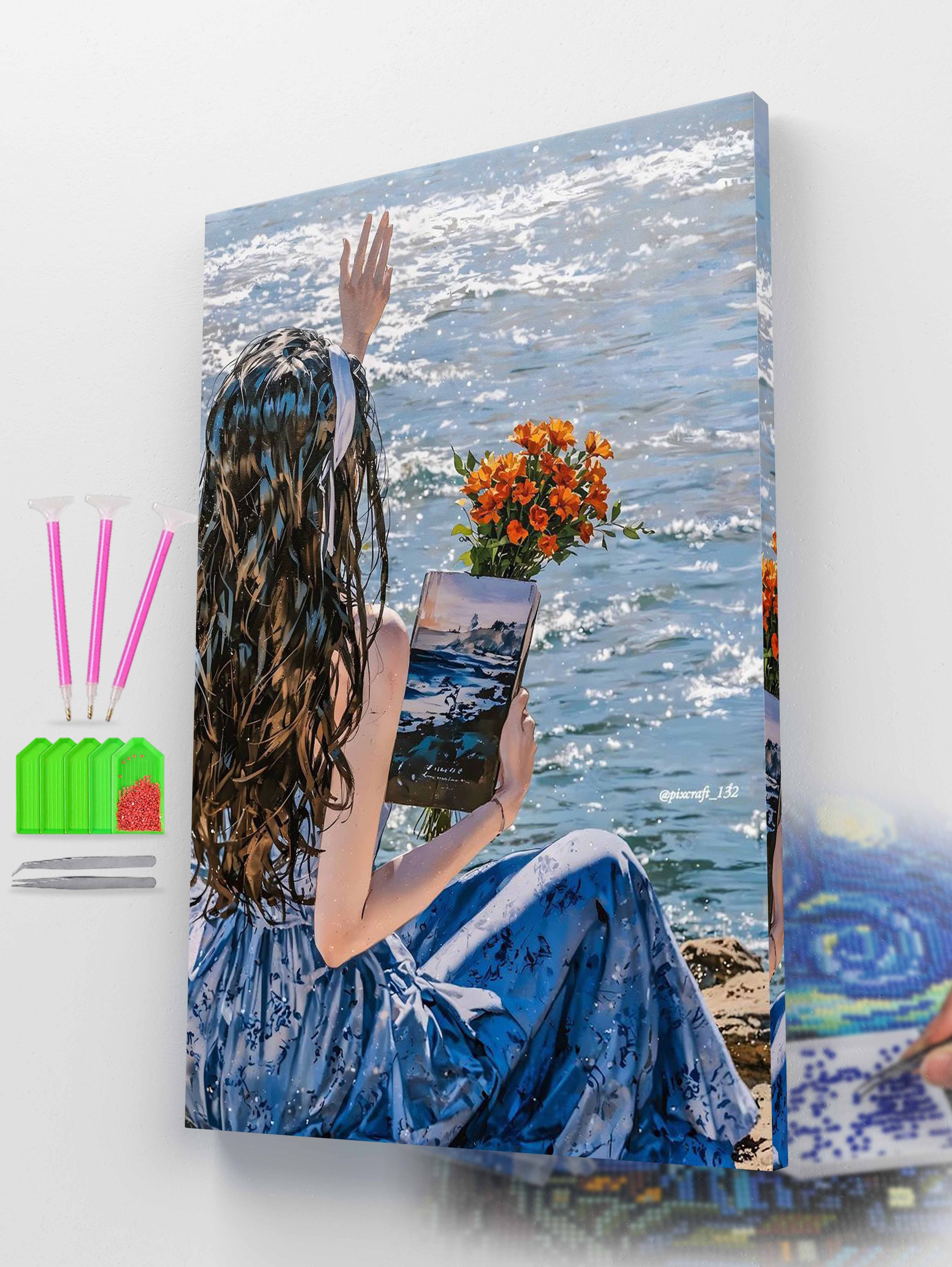 Farewell by the Sea Diamond Painting Kit