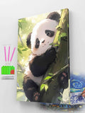 Cute Baby Panda Hugging Tree Diamond Painting Kit