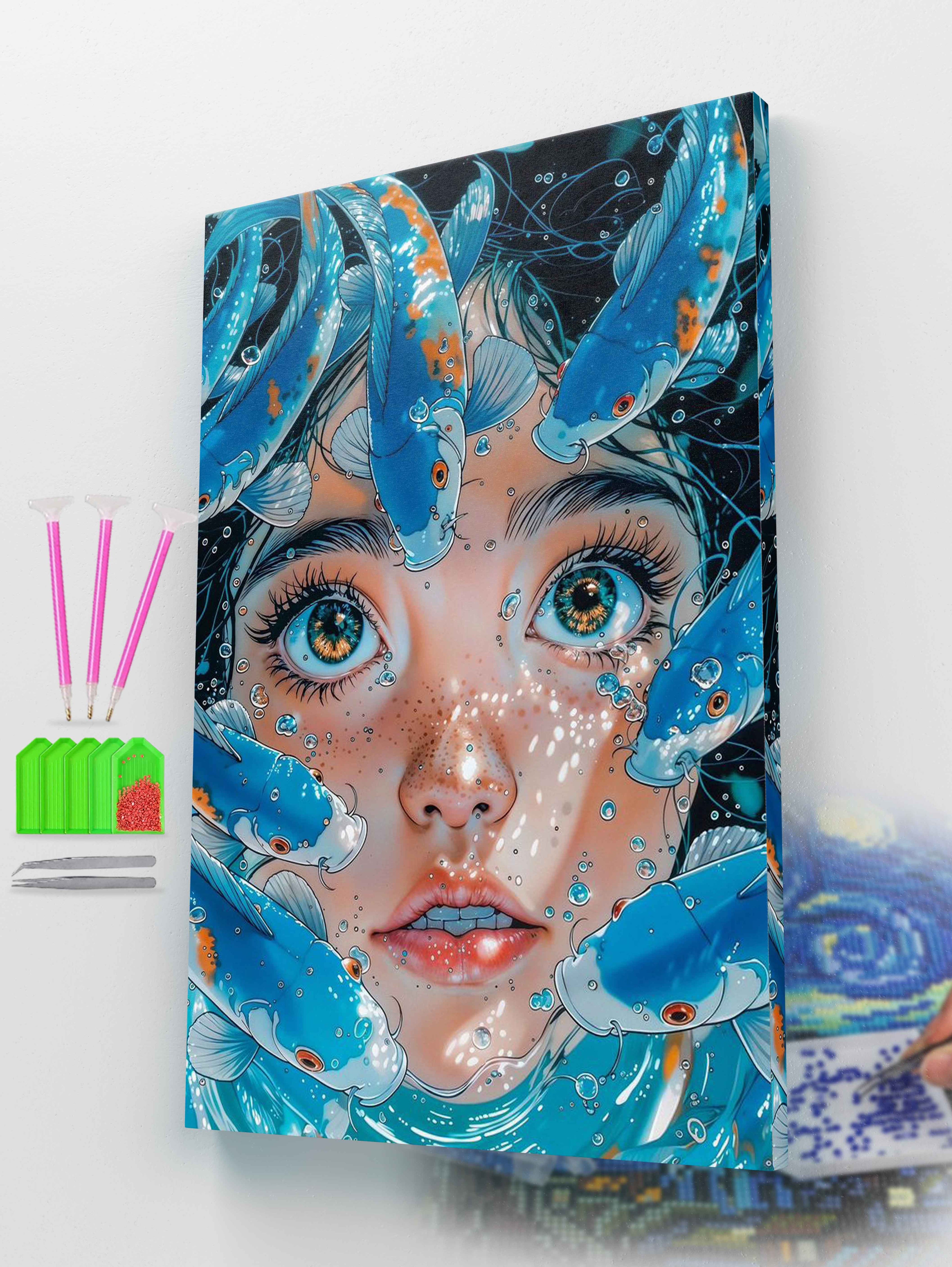 Eyes of the Abyss Diamond Painting Kit