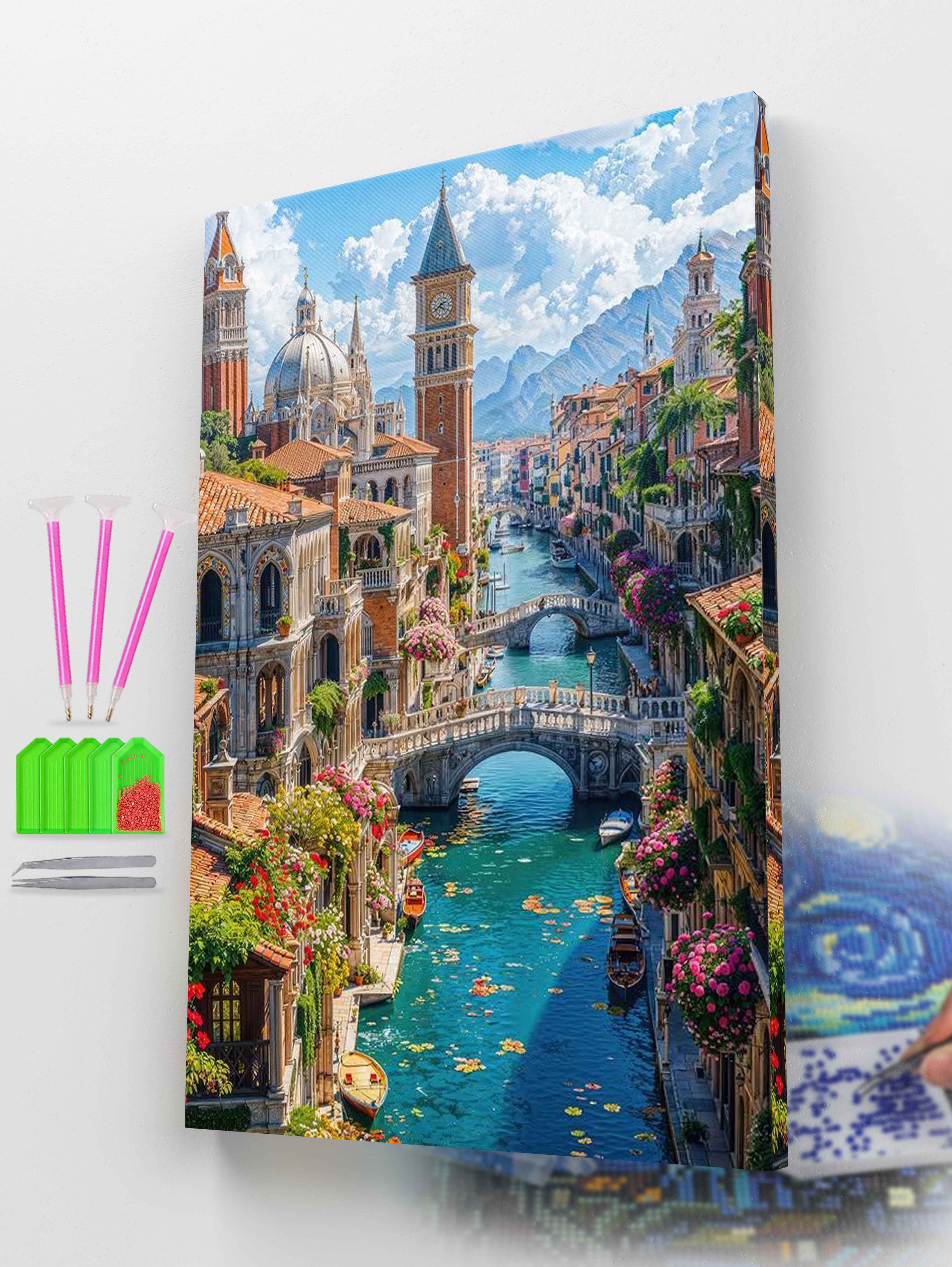 Golden Hour in Venice Diamond Painting Kit