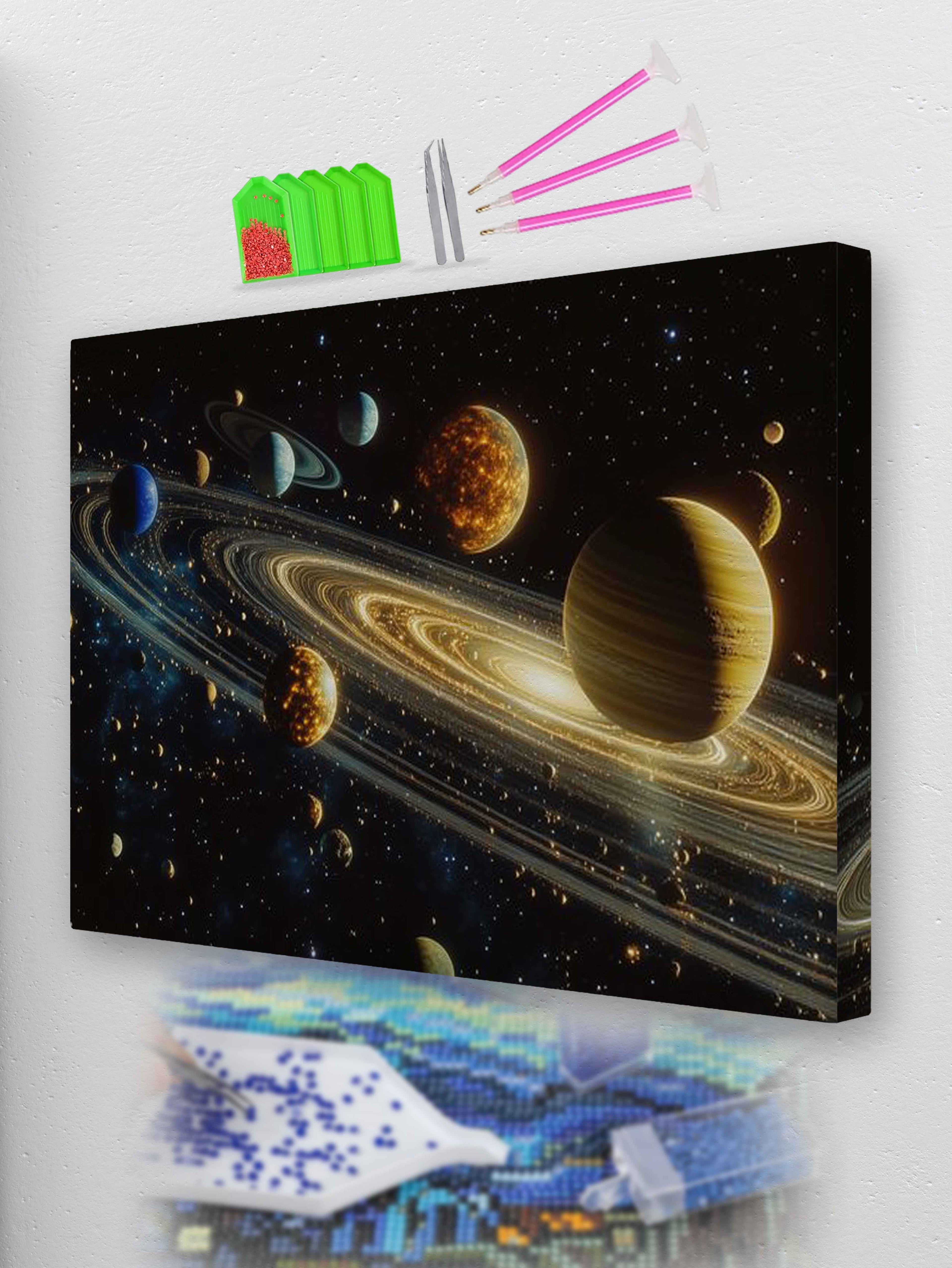 Orbits of Infinity Diamond Painting Kit
