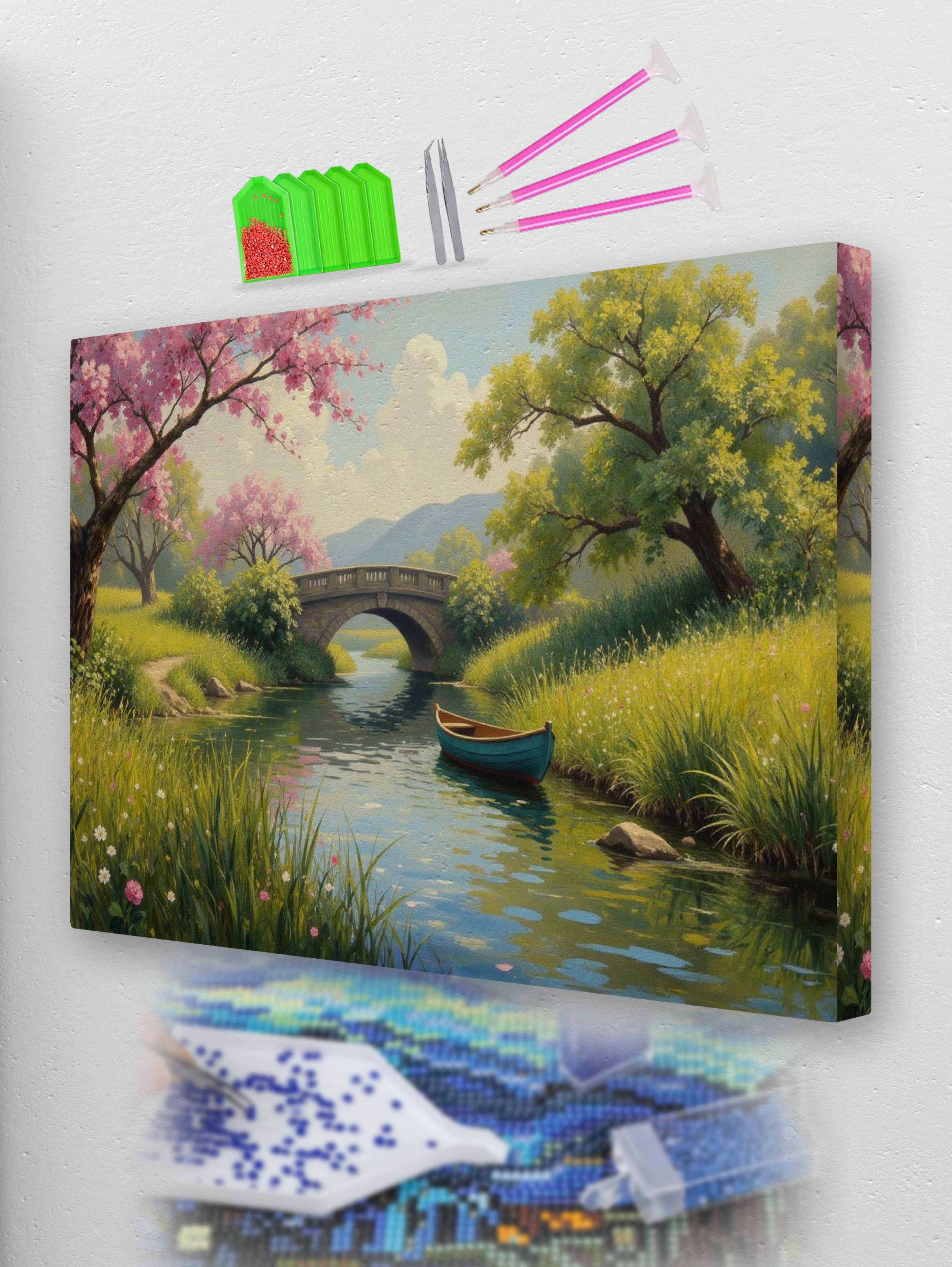 Spring's Gentle Embrace Diamond Painting Kit