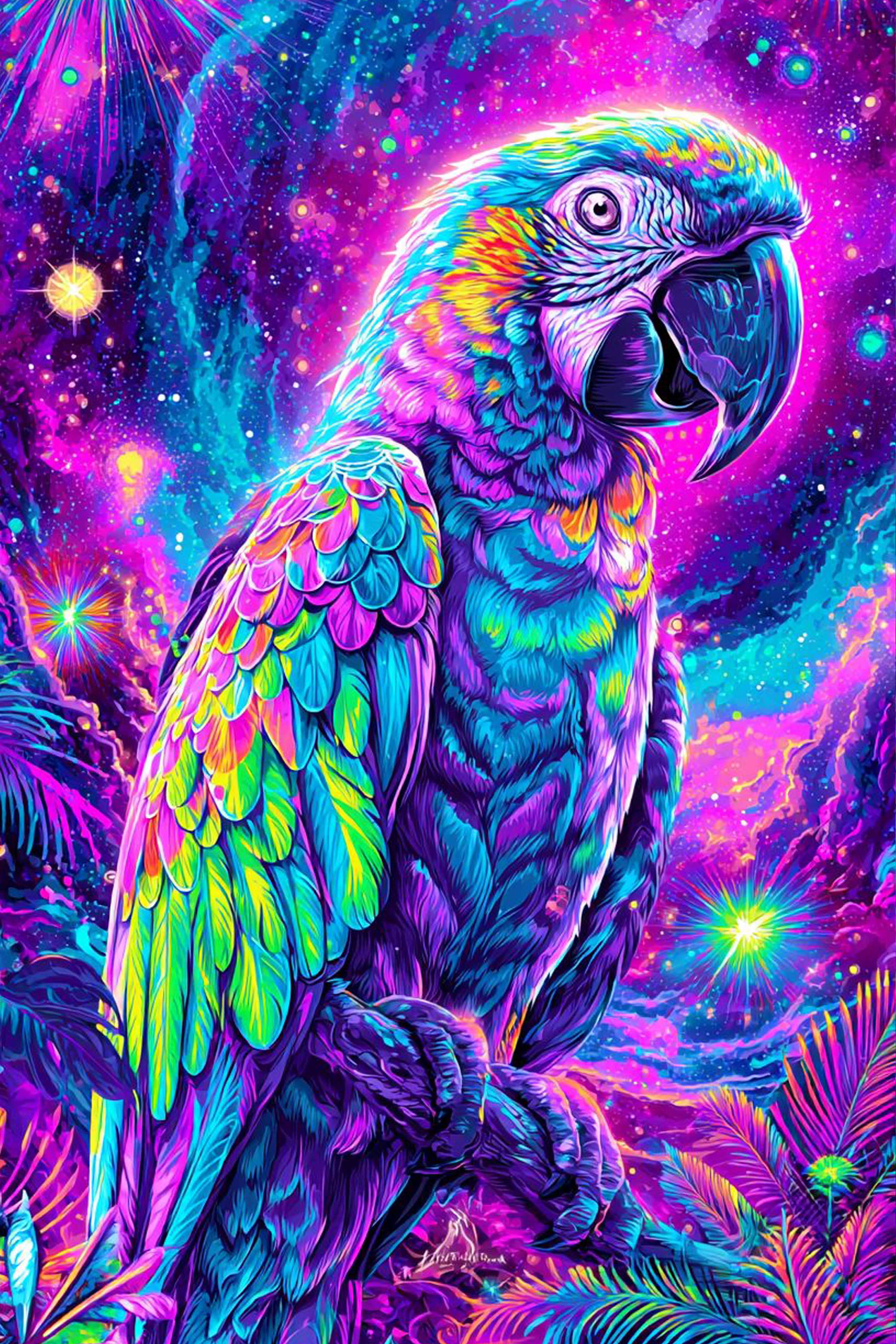 Parrot Nebula Diamond Painting Kit