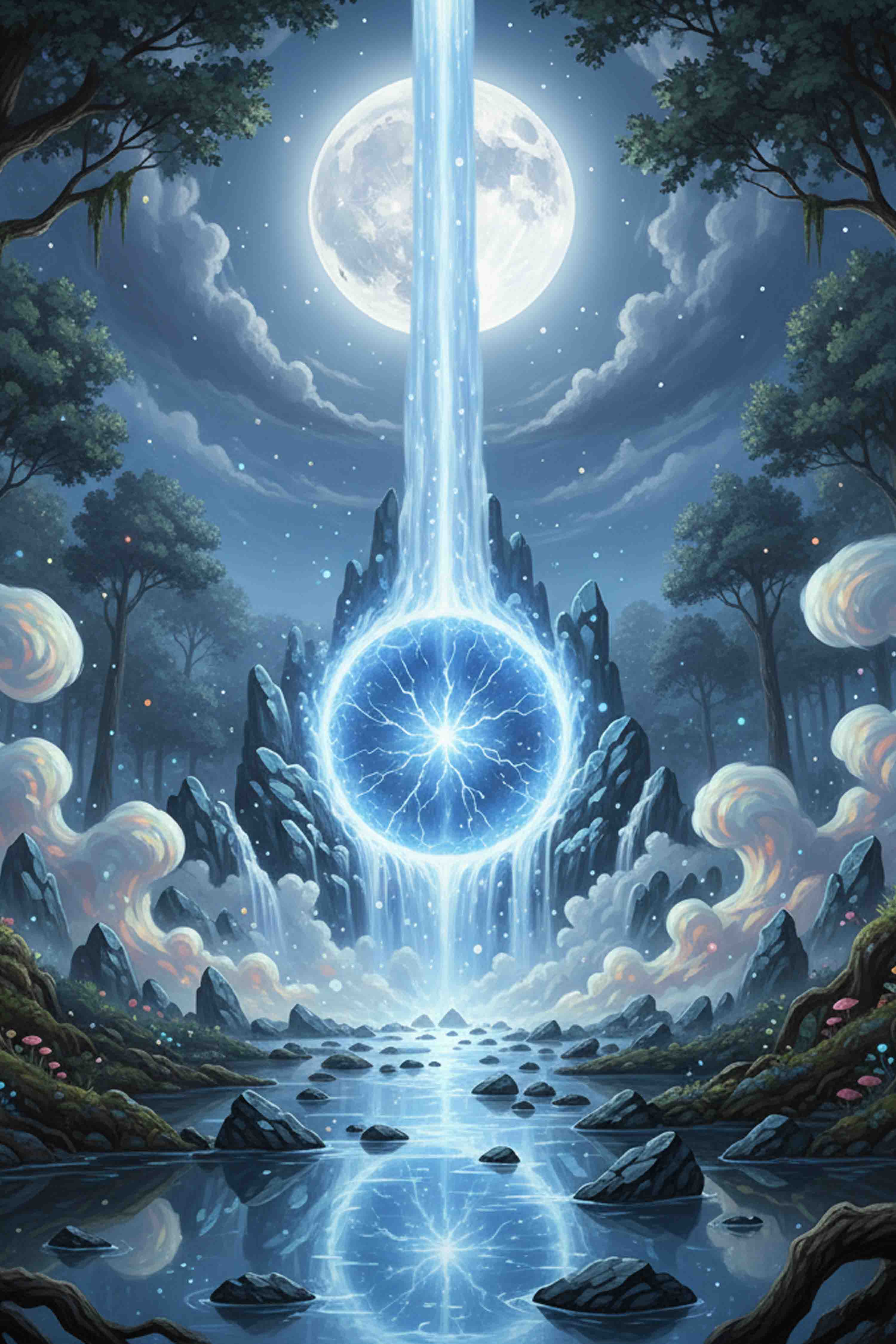 Mystical Moonlight Diamond Painting Kit