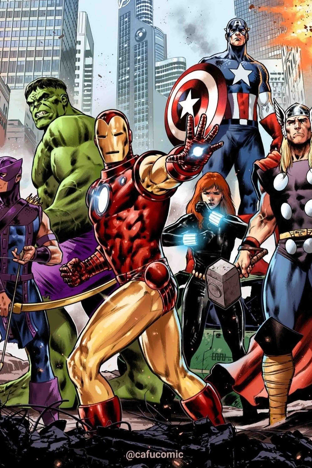 Avengers United Diamond Painting Kit