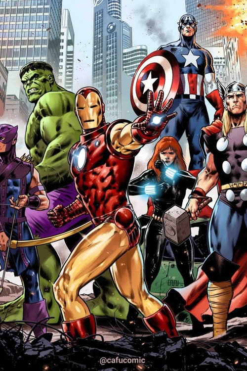 Avengers United Diamond Painting Kit