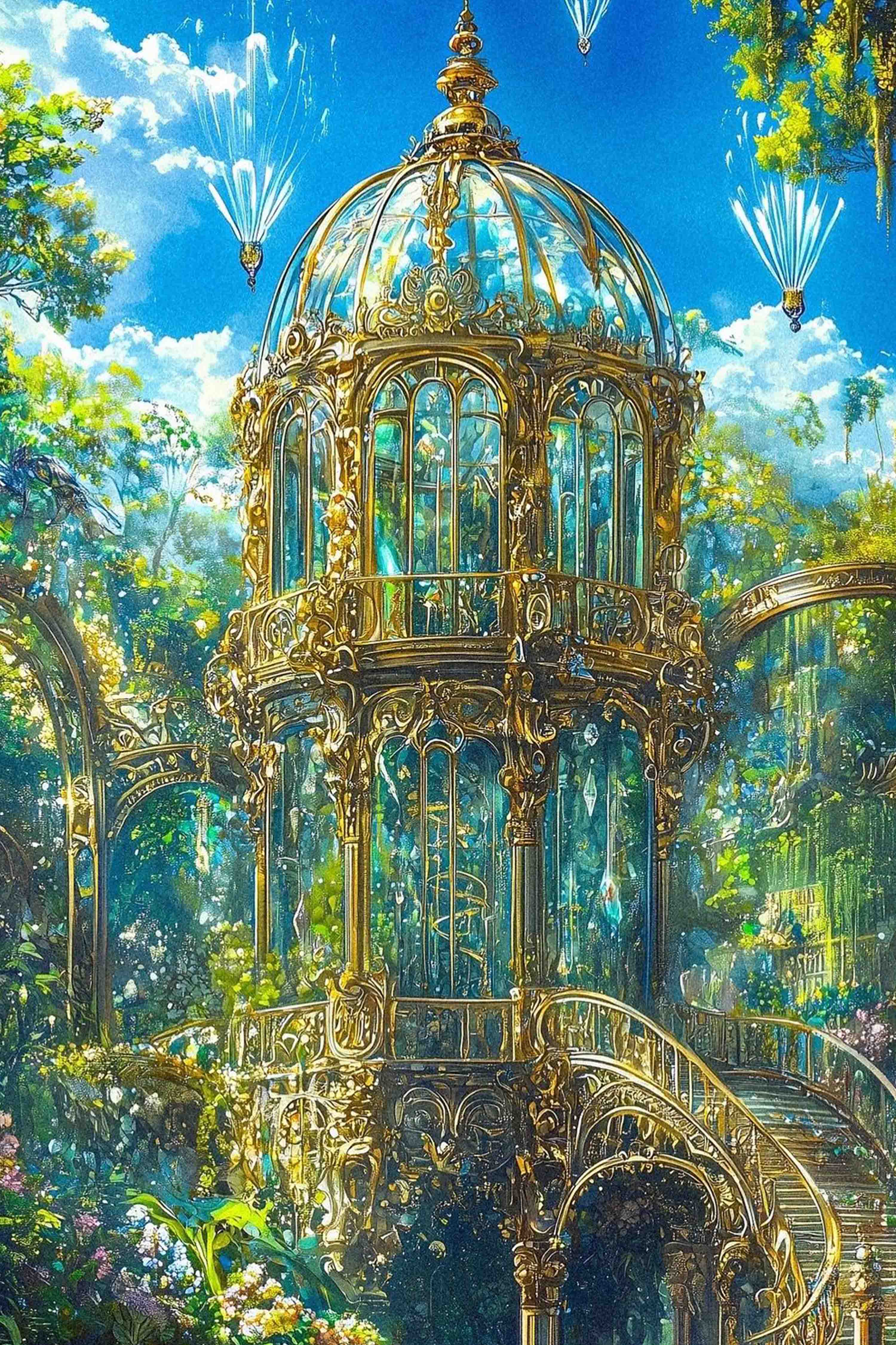 The Crystal Conservatory Diamond Painting Kit