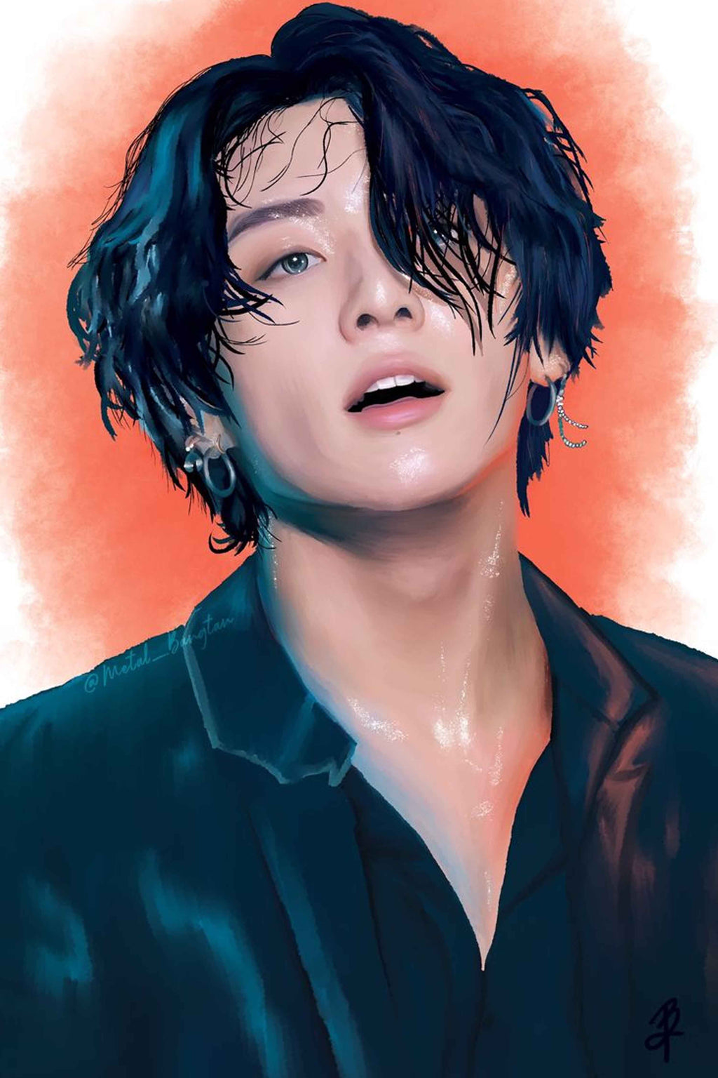 BTS Jungkook Power Pose Diamond Painting Kit