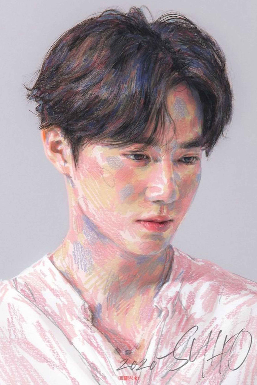 EXO K-Pop Pastel Diamond Painting Kit