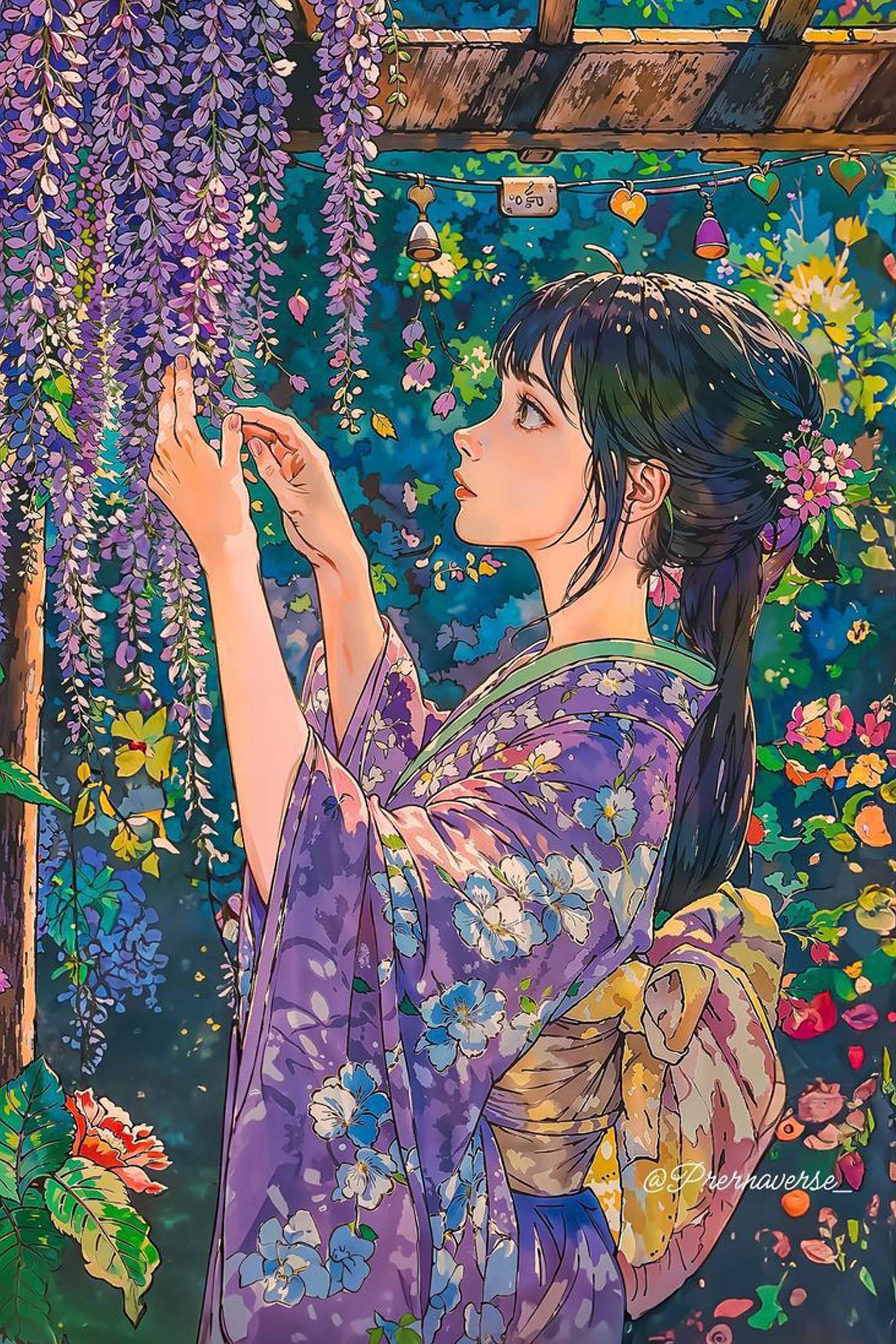 Serenity in Bloom Diamond Painting Kit