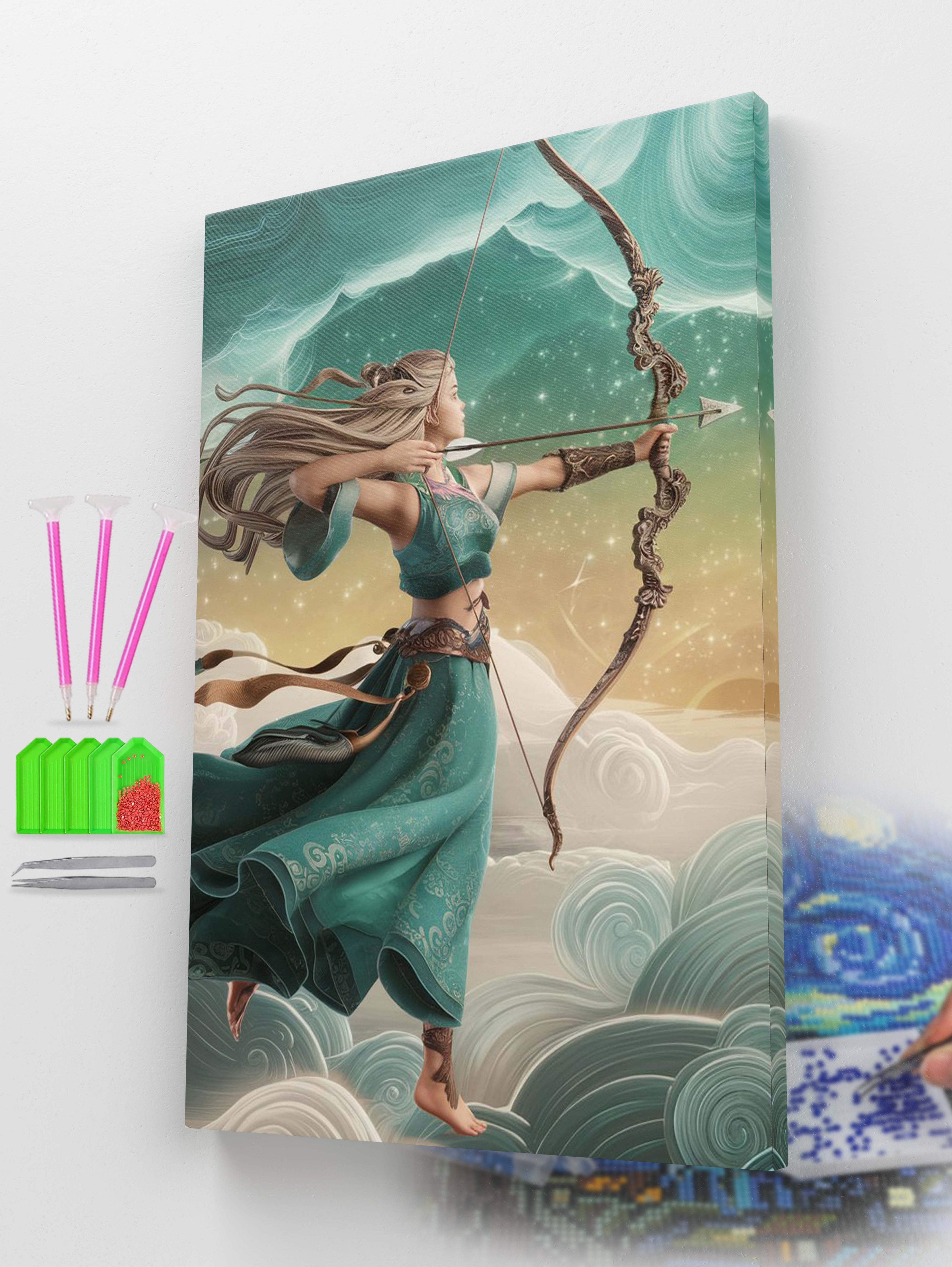 Celestial Archer Diamond Painting Kit