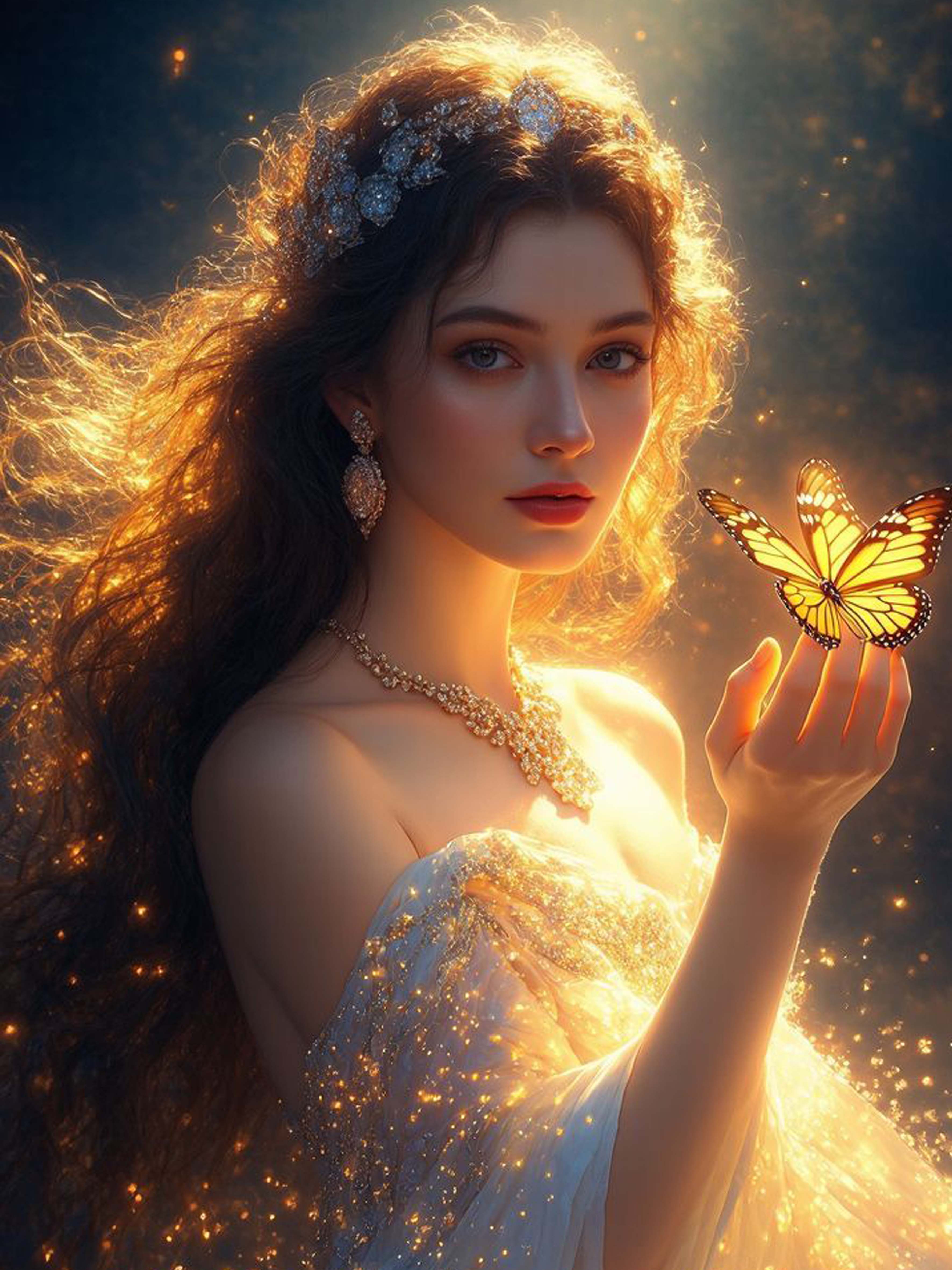 Aurora's Touch Diamond Painting Kit