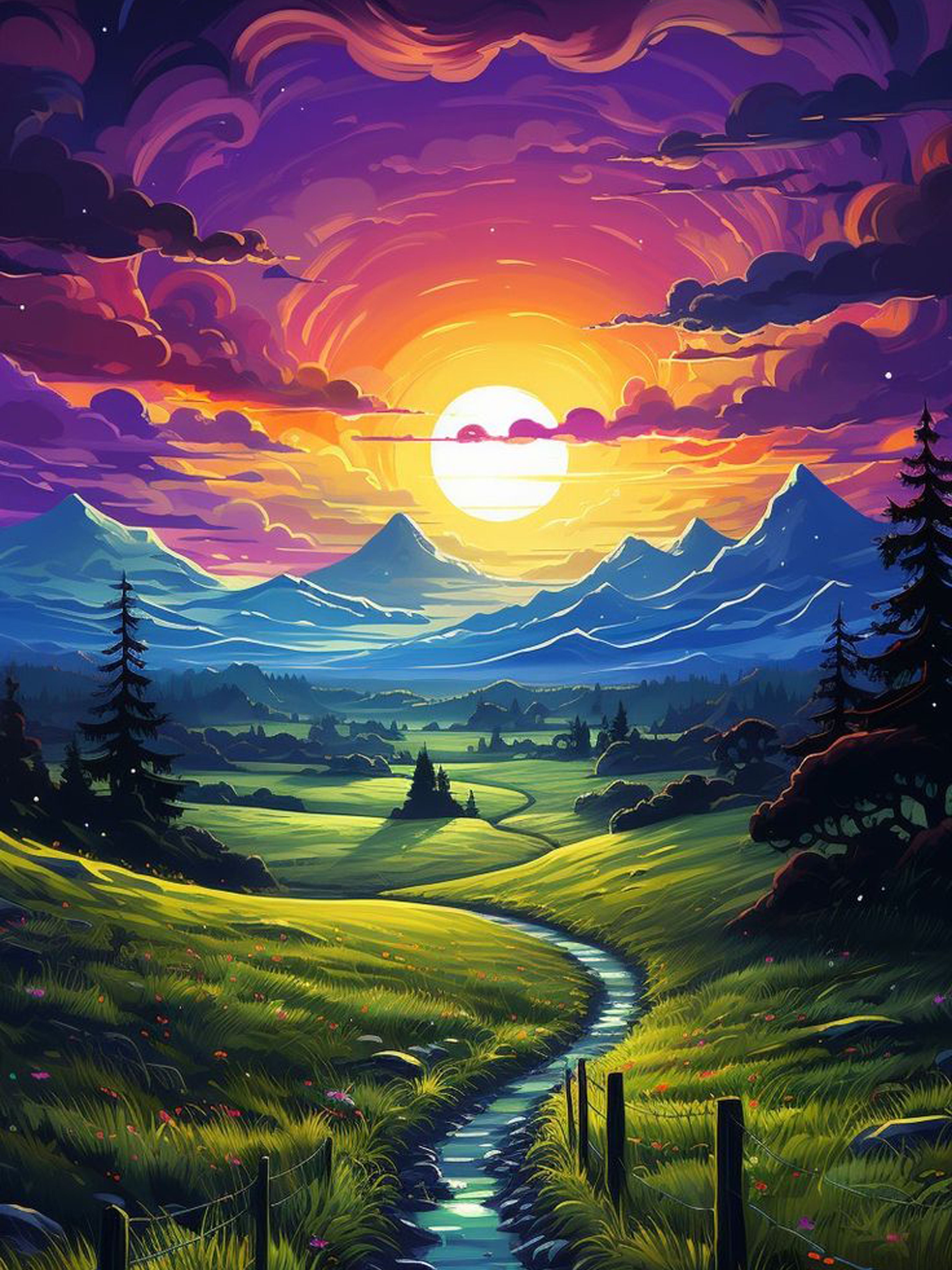 Path to The Dreamland Diamond Painting Kit
