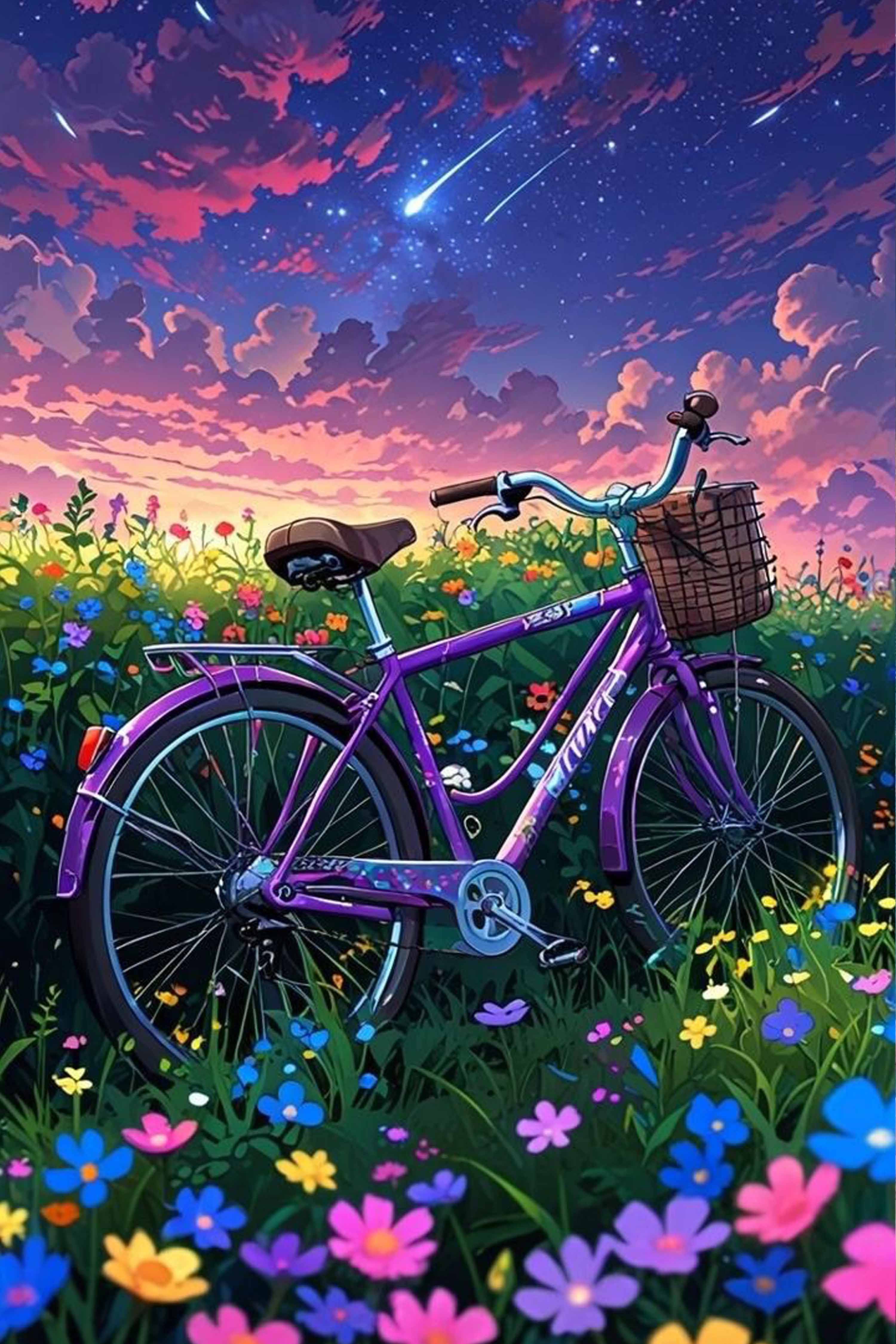 Starlit Garden Ride Diamond Painting Kit