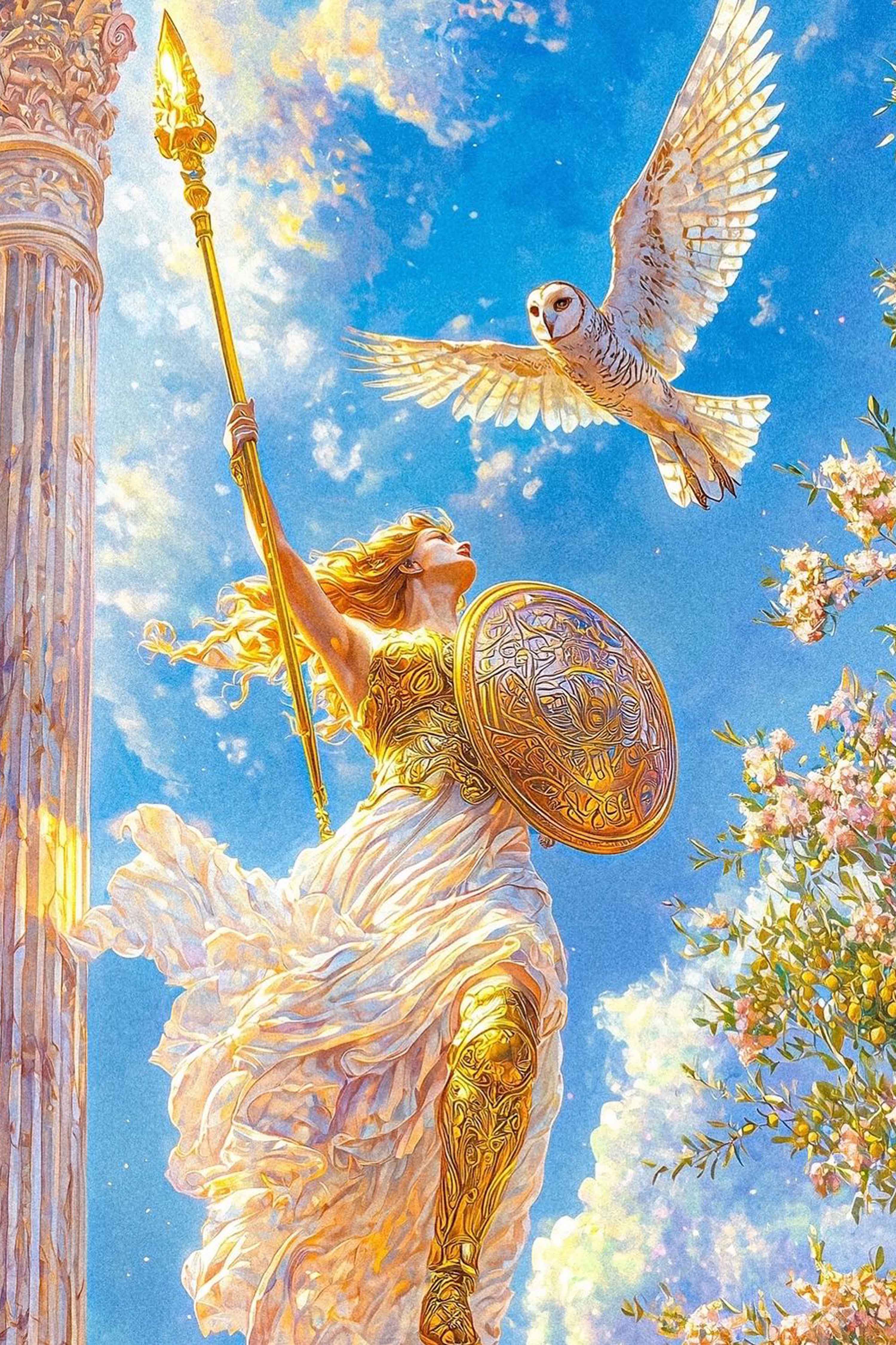 Goddess of Wisdom Diamond Painting Kit